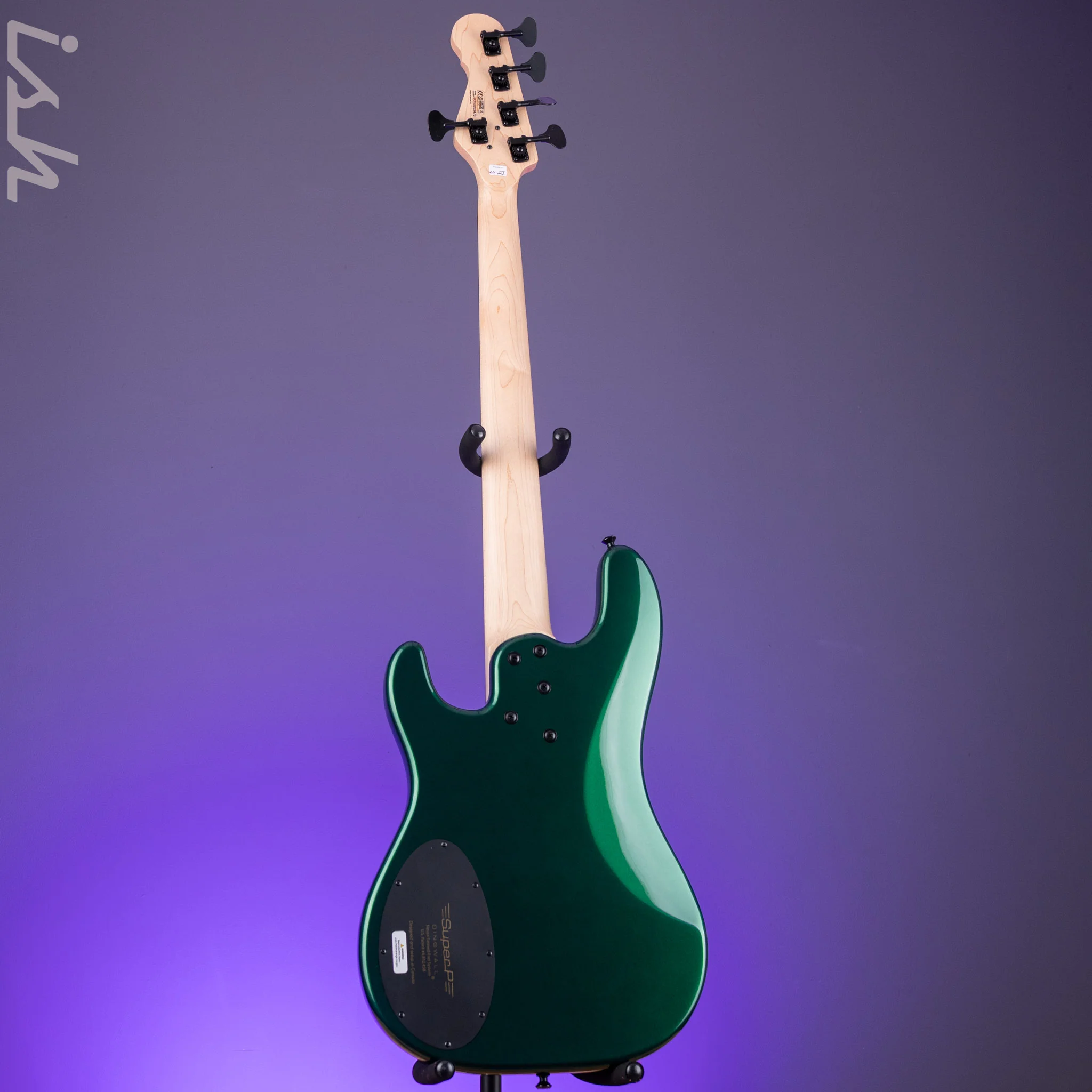 Dingwall SP1 5-String Bass Dark Candy Green Gloss - Image 7