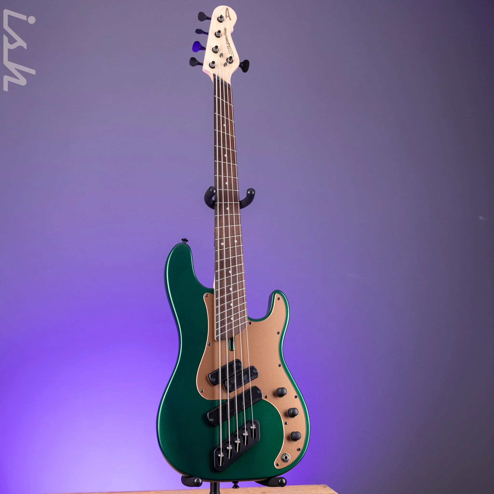Dingwall SP1 5-String Bass Dark Candy Green Gloss - Image 2