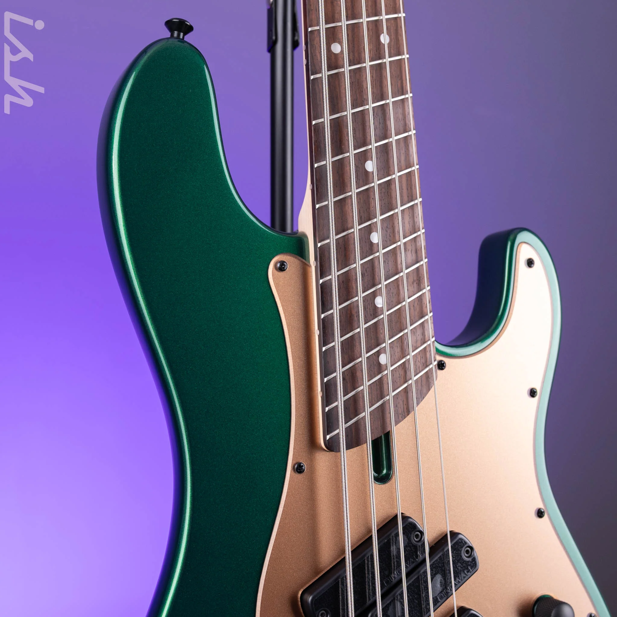 Dingwall SP1 5-String Bass Dark Candy Green Gloss - Image 4