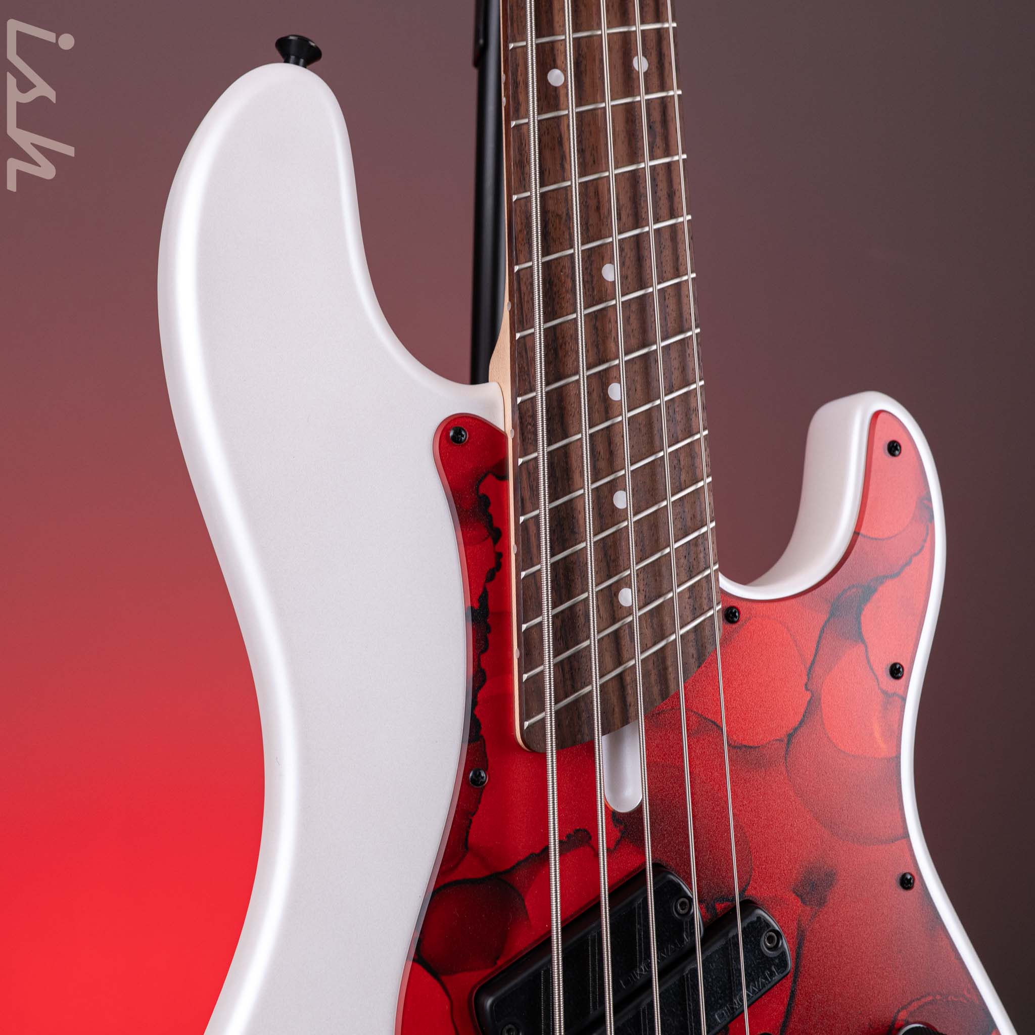 Dingwall SP1 5-String Bass Ducati White - Image 4