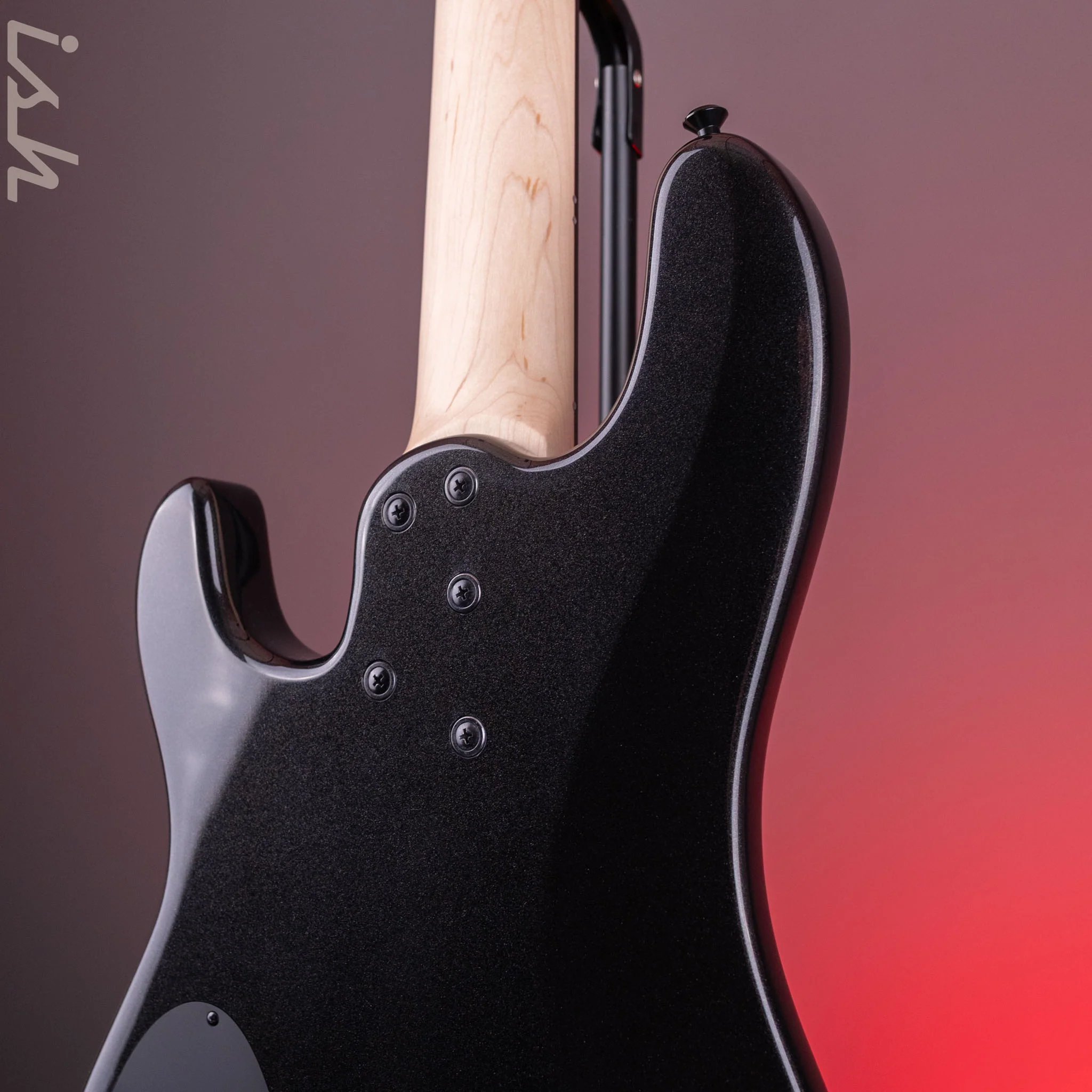 Dingwall SP1 5-String Bass Gloss Metallic Black - Image 9