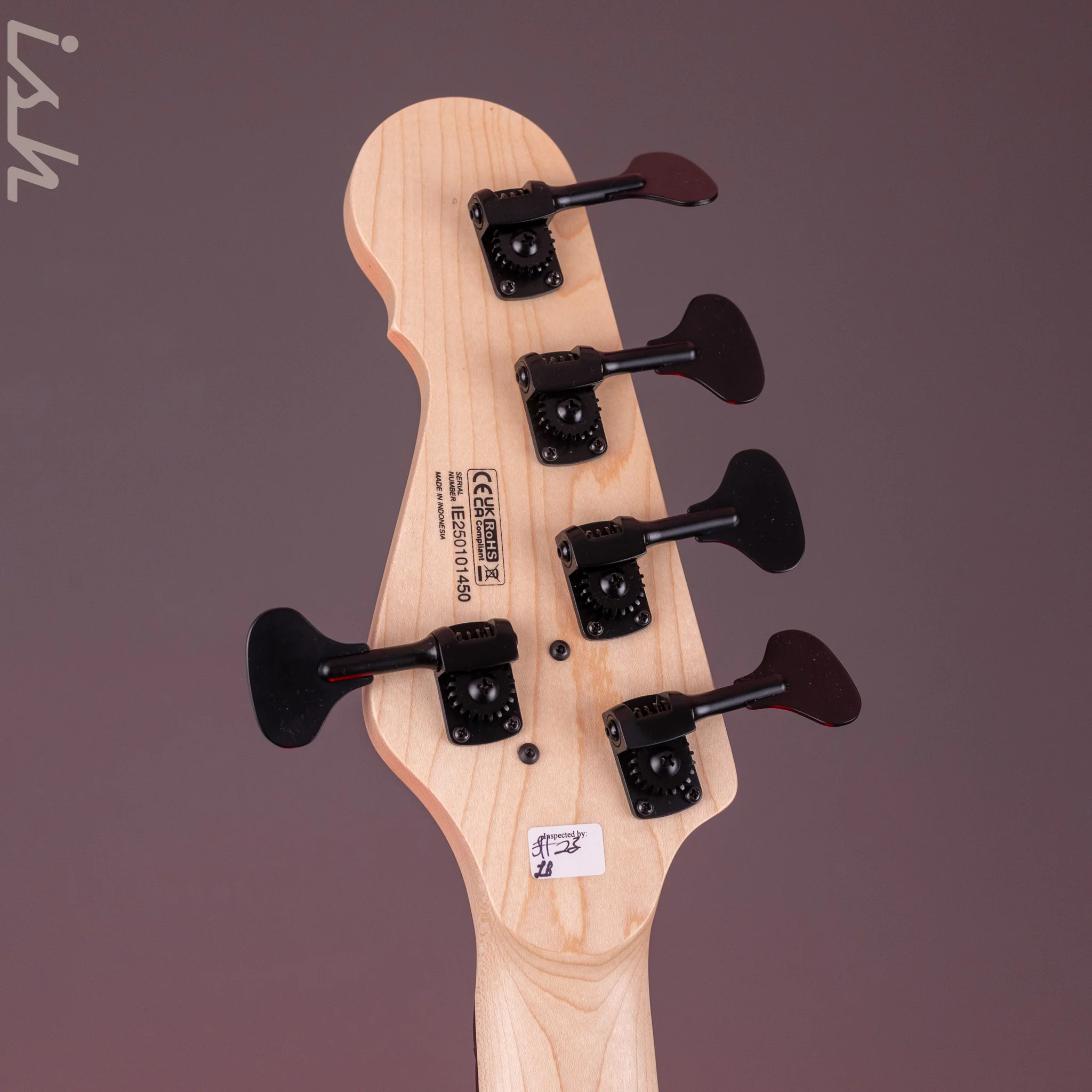Dingwall SP1 5-String Bass Gloss Metallic Black - Image 11