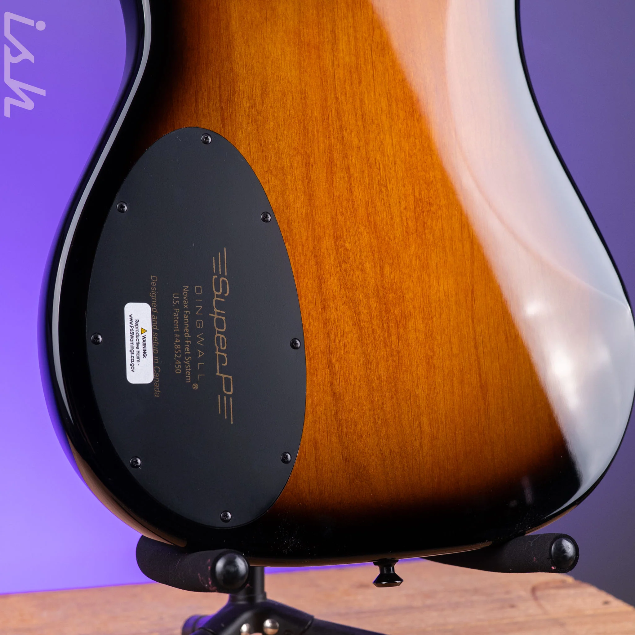 Dingwall SP1 5-String Bass Gloss Vintageburst - Image 10