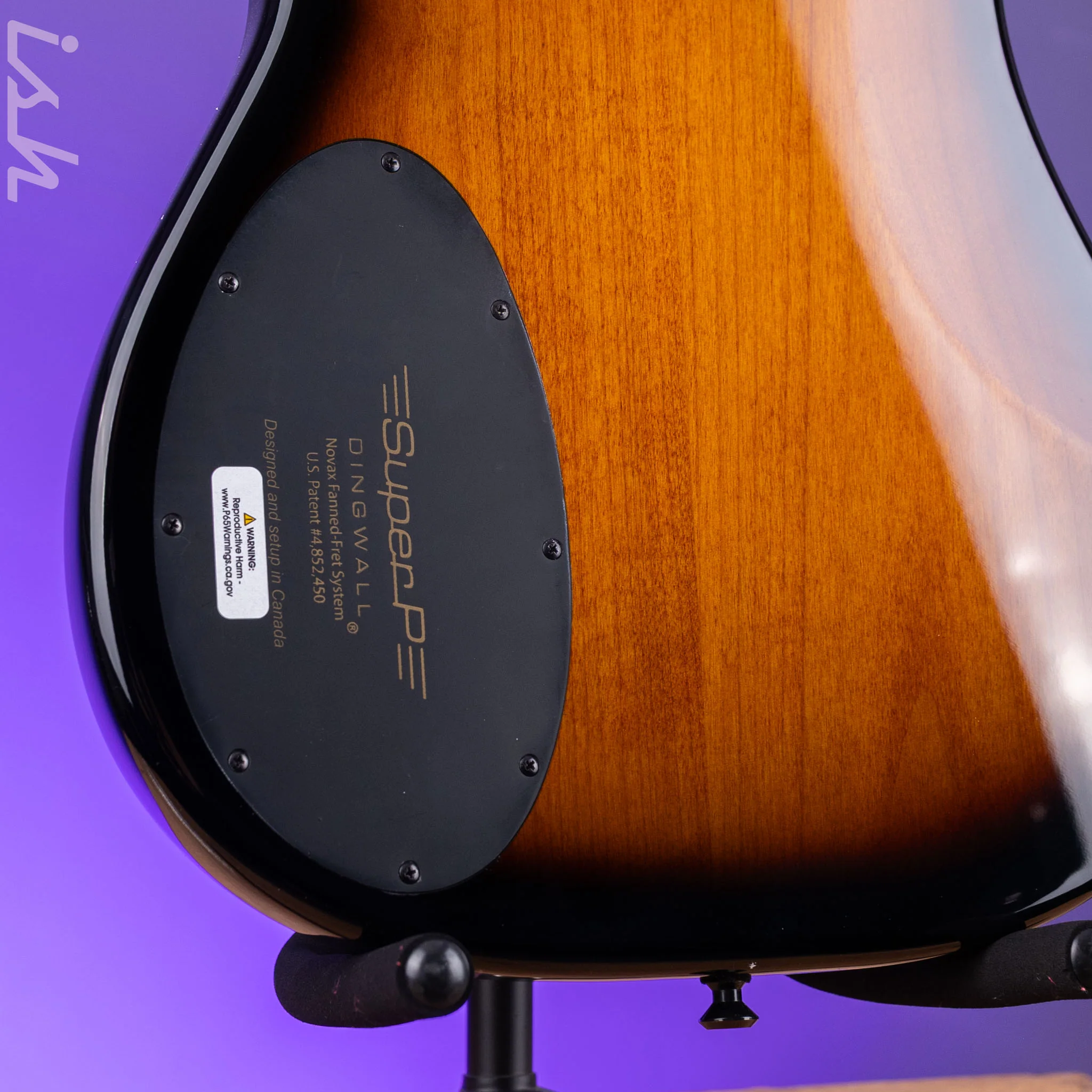 Dingwall SP1 5-String Bass Gloss Vintageburst - Image 10