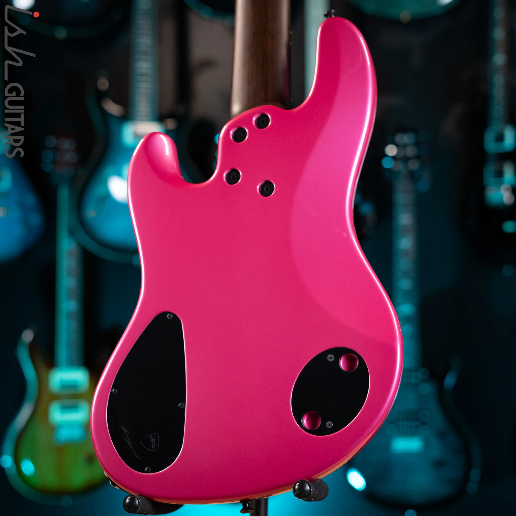 Dingwall Super J 5-String Bass Pink Metallic Gloss - Image 8