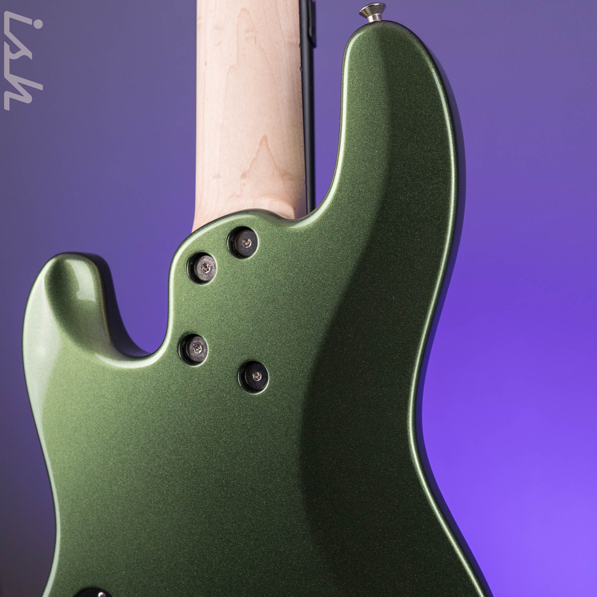 Dingwall Super J 5-string Fretless Metallic Green - Image 9