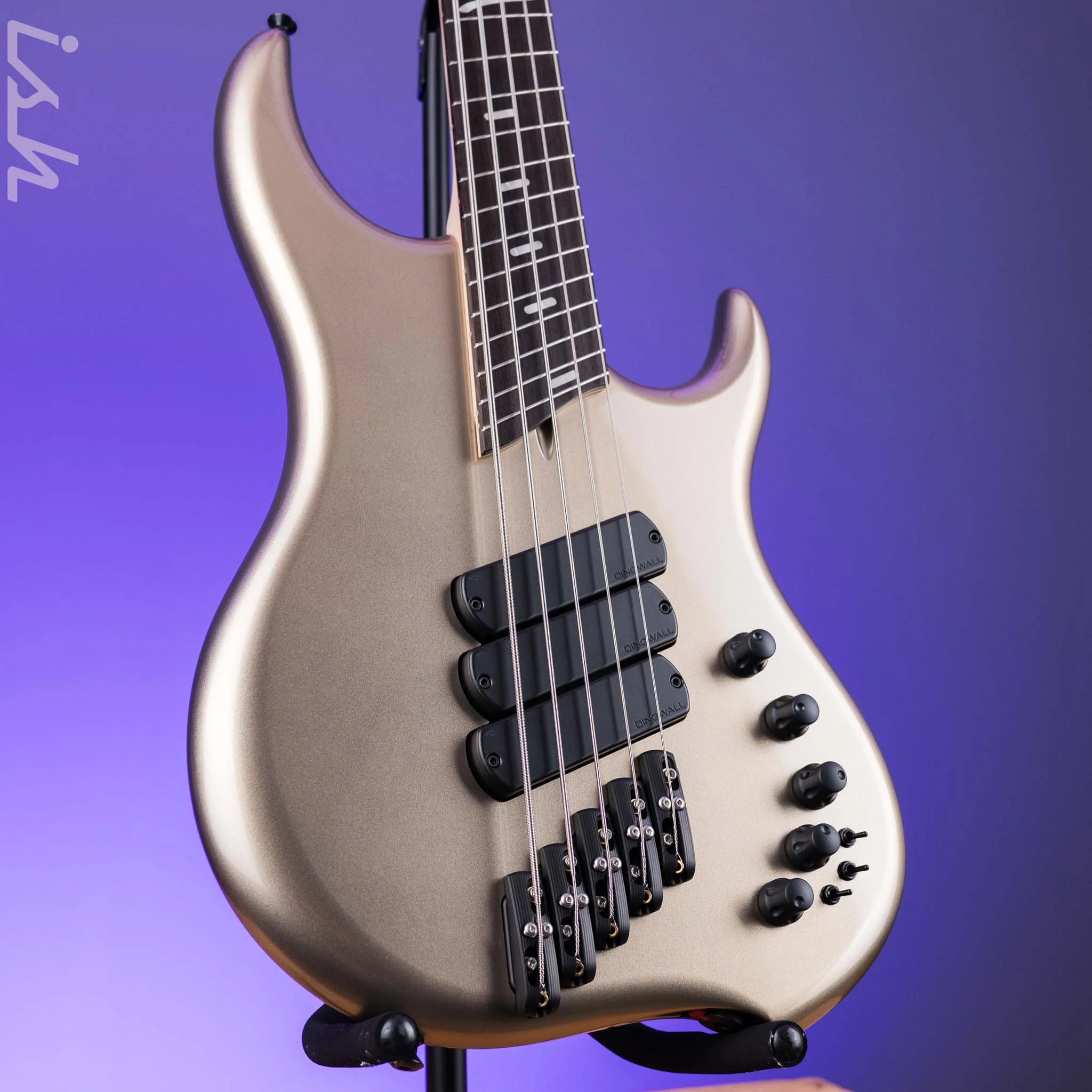 Dingwall Z Series 5-String Bass Northern Ash/Alder Frost Metallic