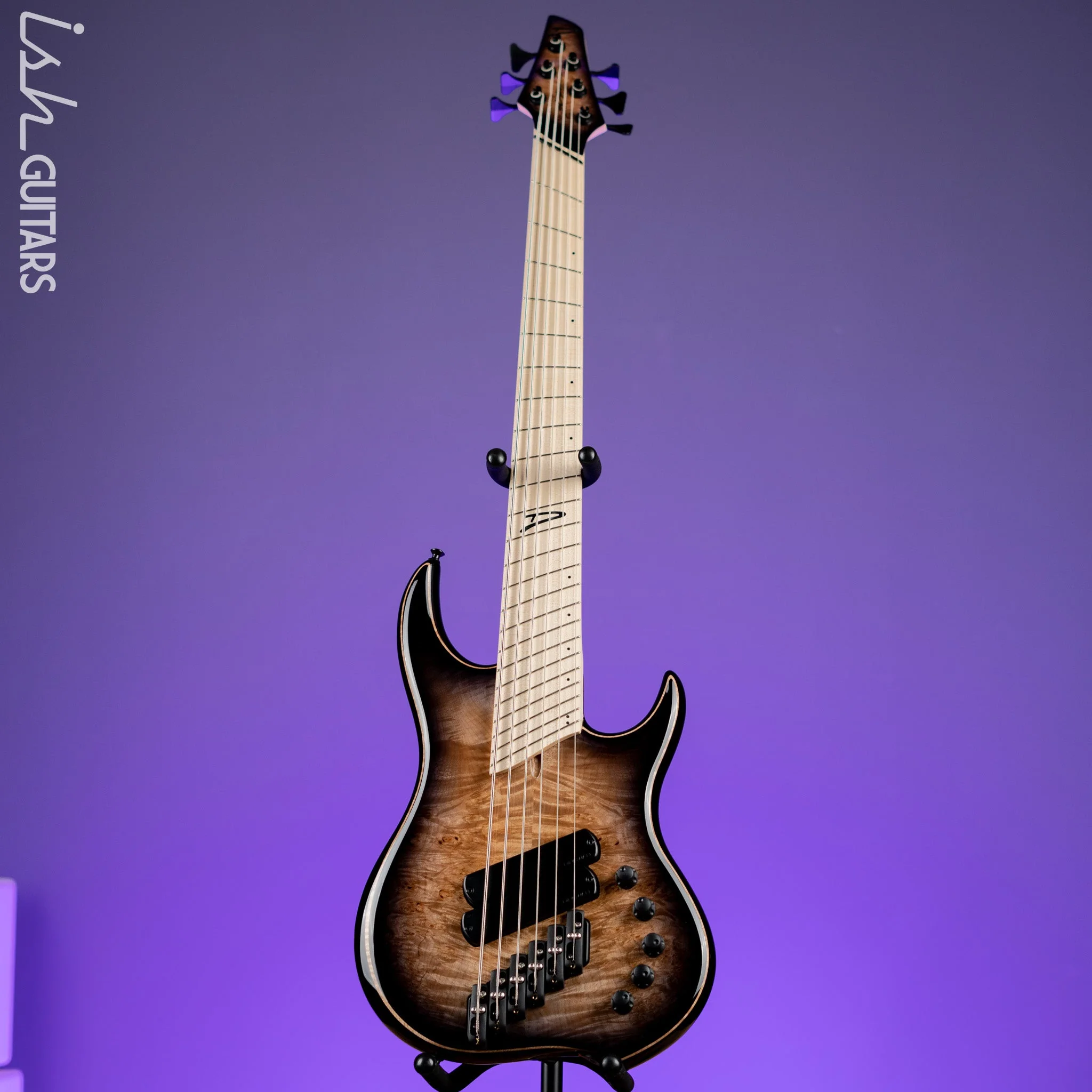Dingwall Z2 6-String Bass Natural Edgeburst - Image 2