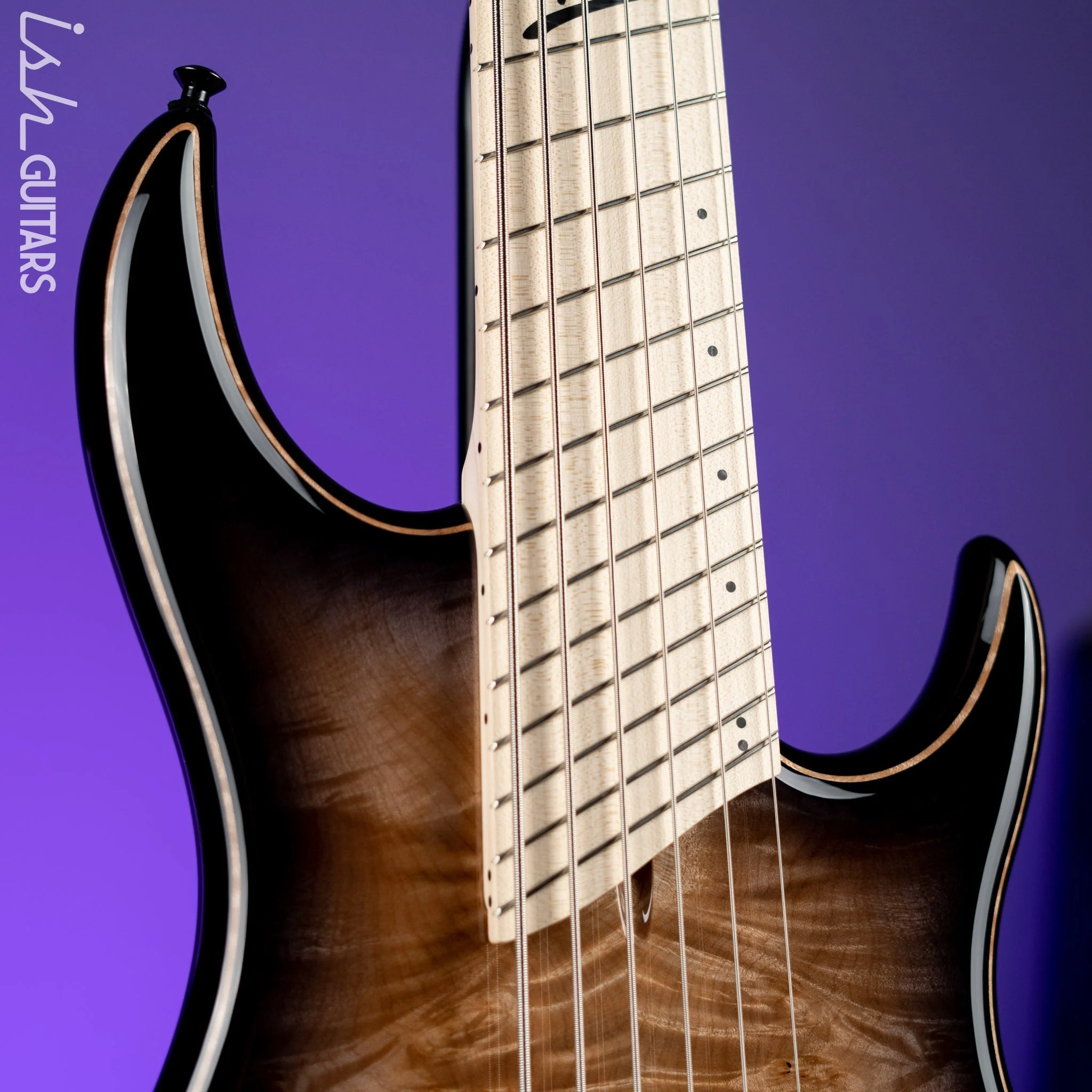 Dingwall Z2 6-String Bass Natural Edgeburst - Image 3