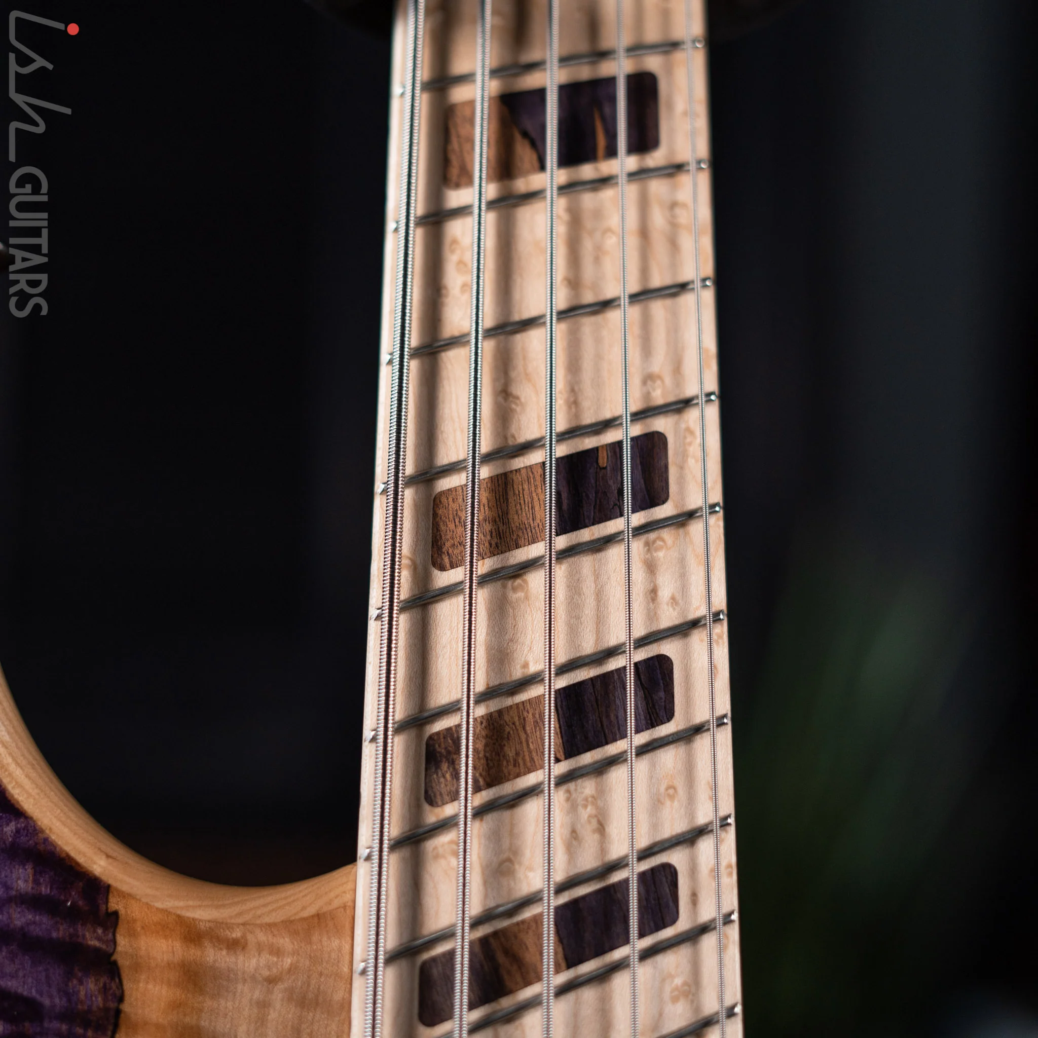 Dingwall Z3 5-String Bass Spalted Maple Purple Canyon Gloss Finish - Image 7