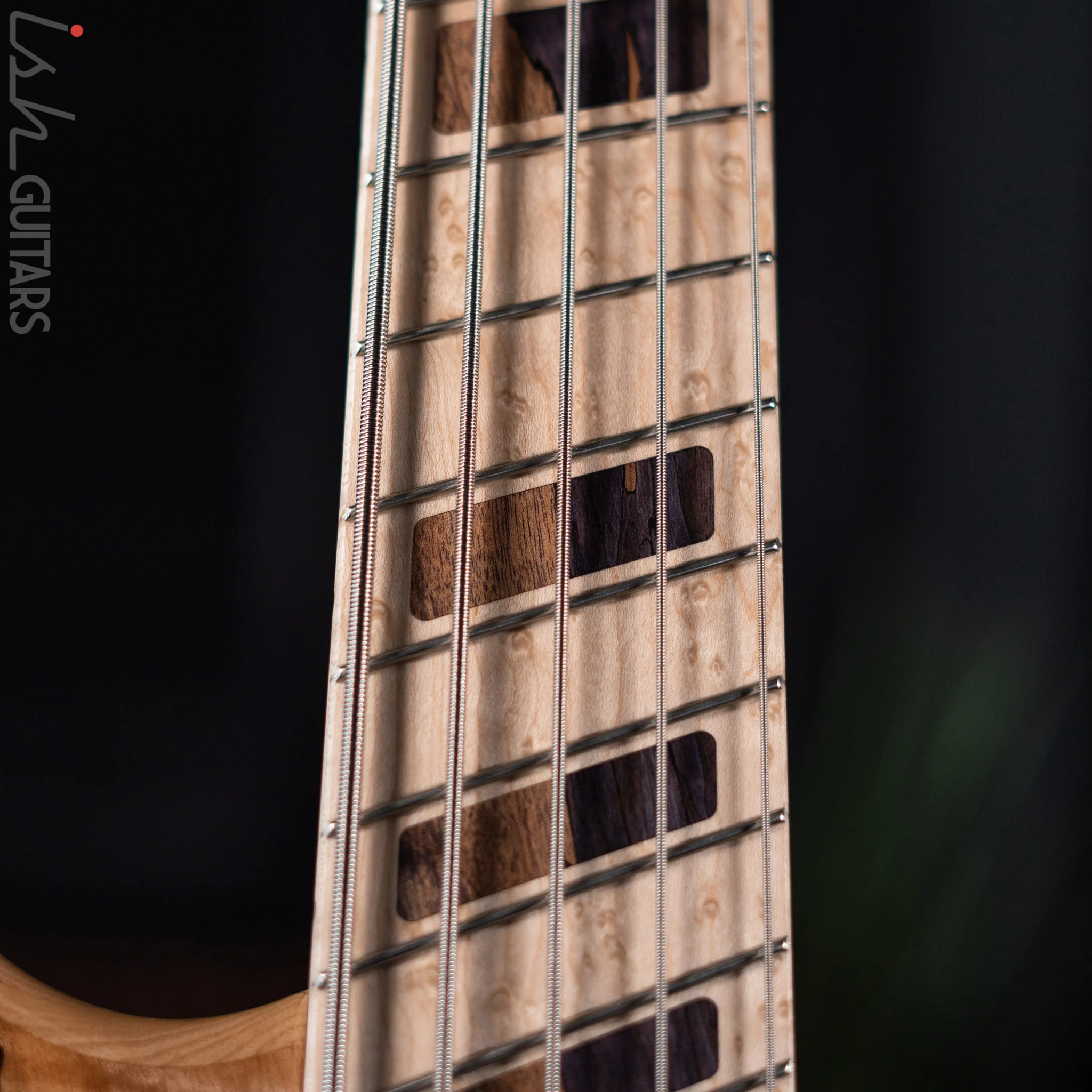 Dingwall Z3 5-String Bass Spalted Maple Purple Canyon Gloss Finish - Image 8