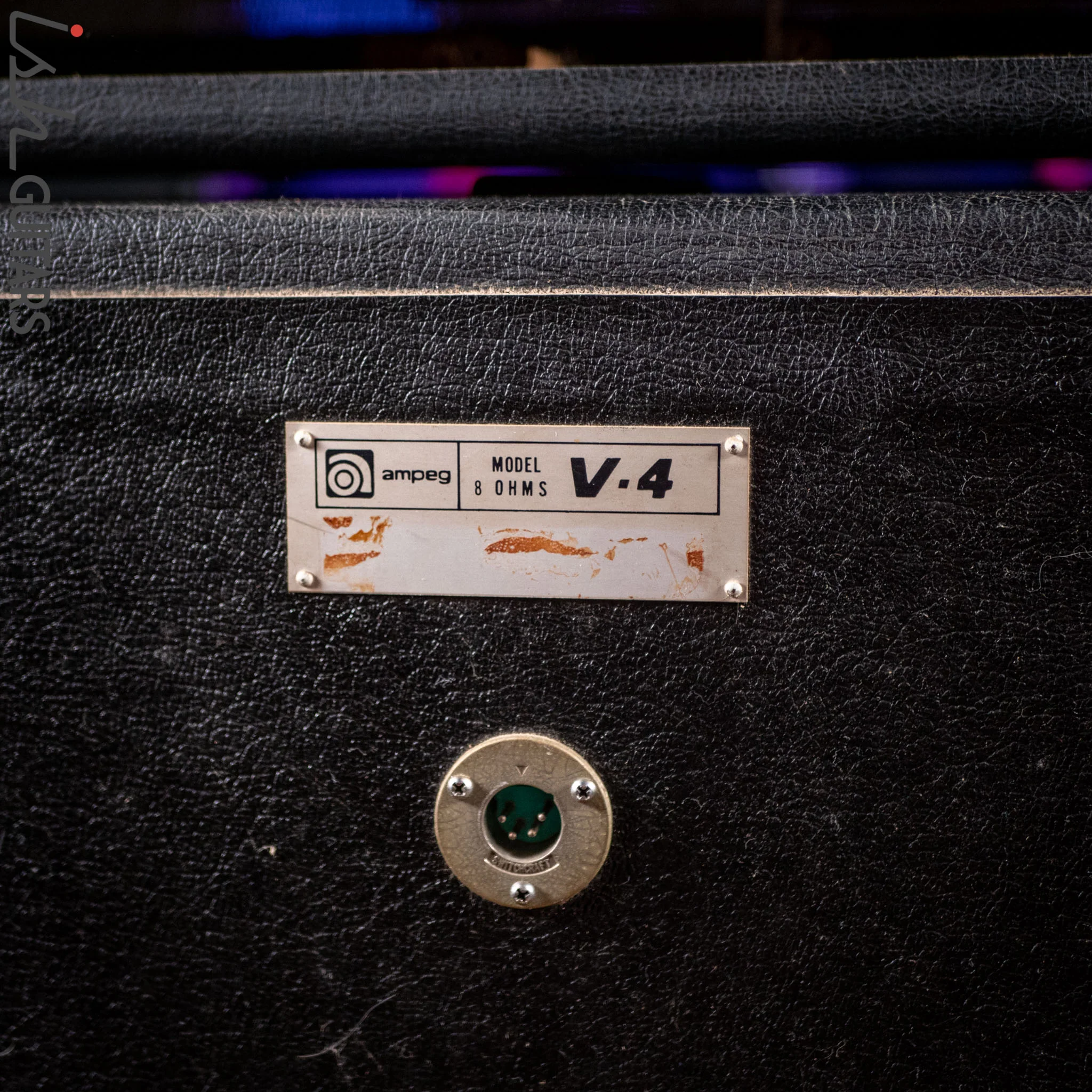 Early 1970s Ampeg V-4 Guitar/Bass Amplifier Head and Cabinet w/ Reverb - Image 14