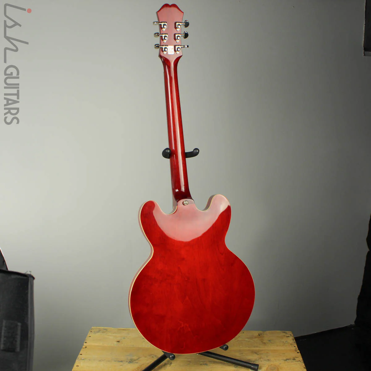2009 Epiphone Dot ES-335 Semi Hollow Cherry Red - Image 6