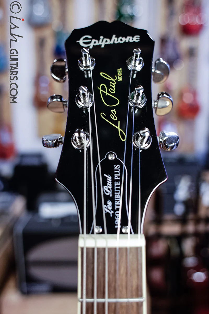 Epiphone Les Paul 1960 Tribute Plus Black Cherry - Image 4