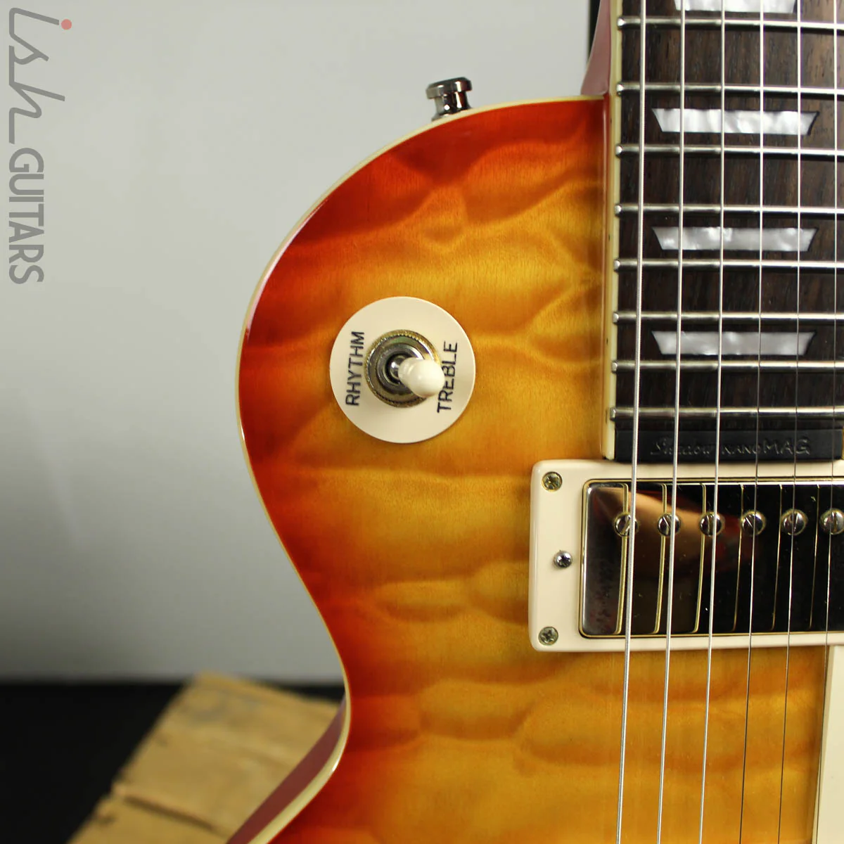 Epiphone Les Paul Ultra-II Faded Cherry Burst - Image 4