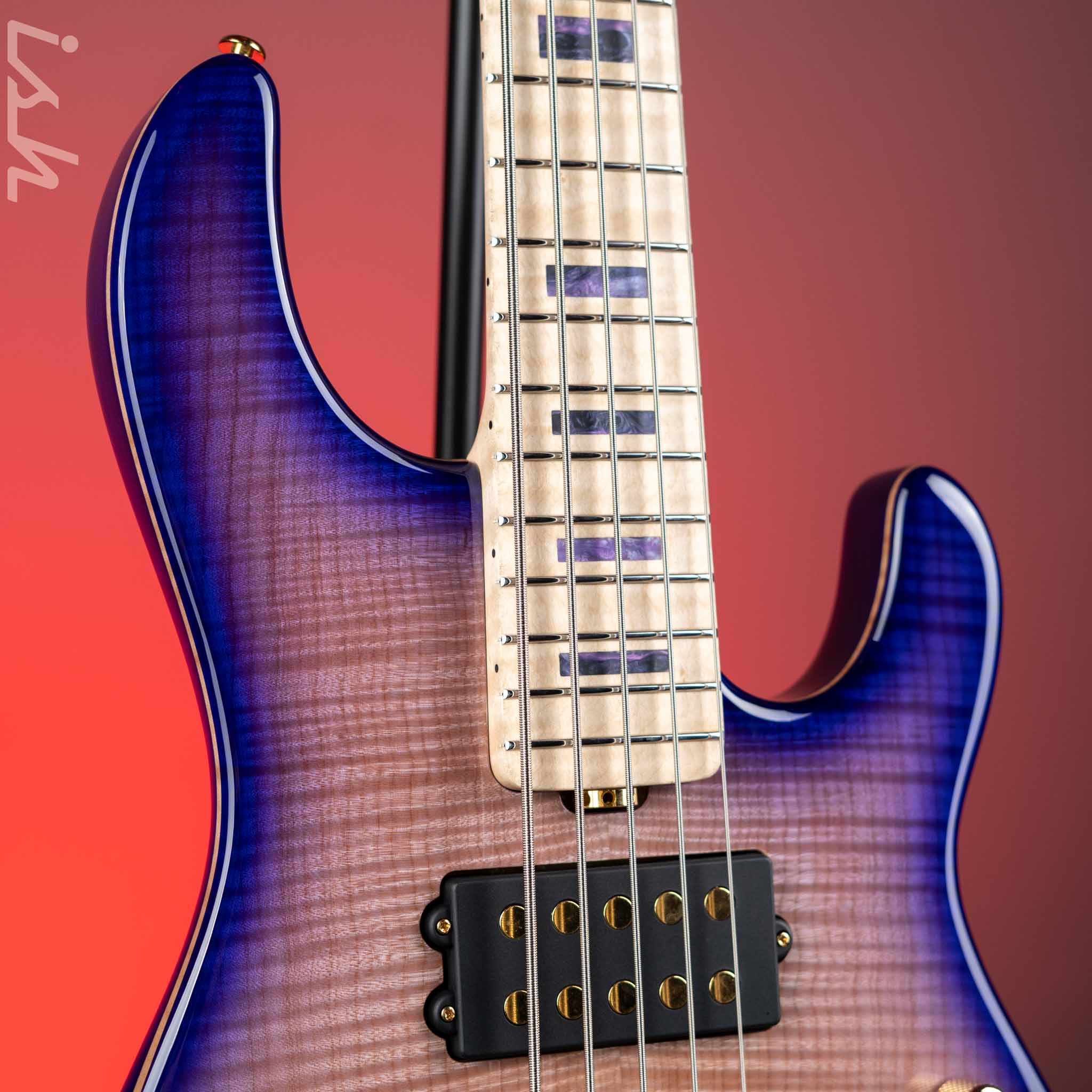 Ernie Ball Music Man BFR 35th Anniversary Stingray 5 Moonbeam - Image 3