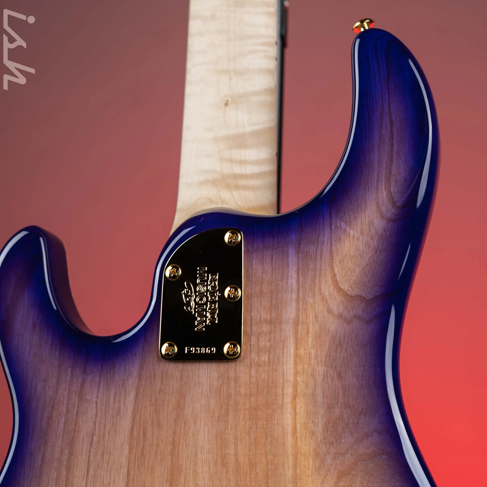 Ernie Ball Music Man BFR 35th Anniversary Stingray 5 Moonbeam - Image 9