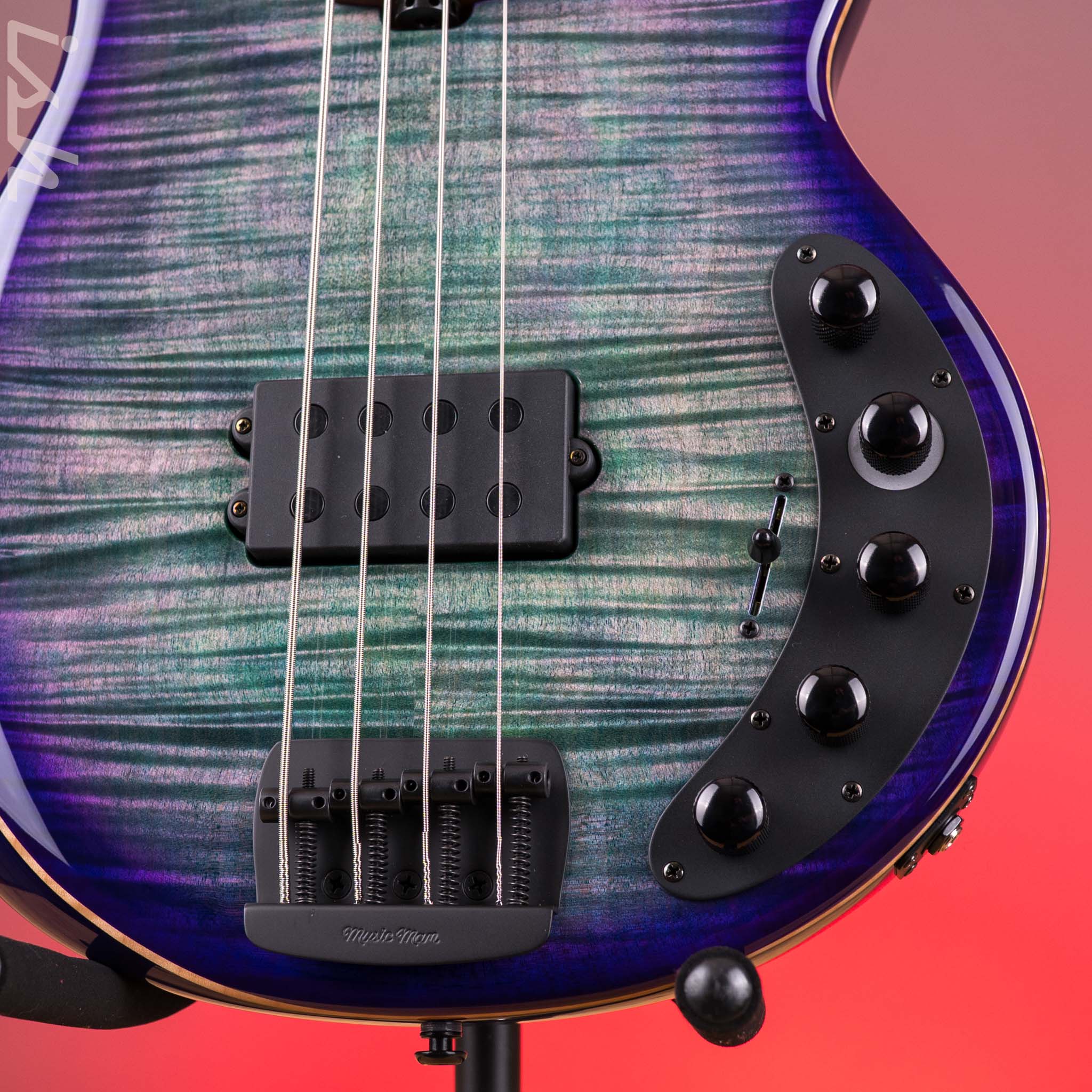 Ernie Ball Music Man BFR Darkray 4 H Grapes of Wrath - Image 5