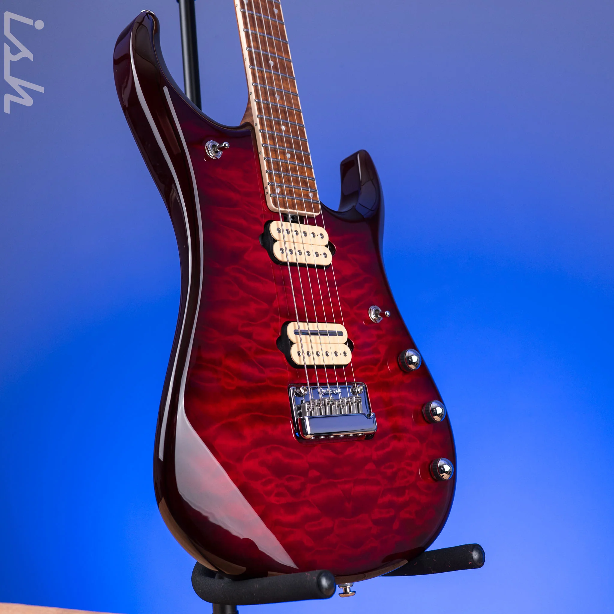 RMA Ernie Ball Music Man BFR John Petrucci JP15 Baritone 6 Cherry Creamsicle - Image 3