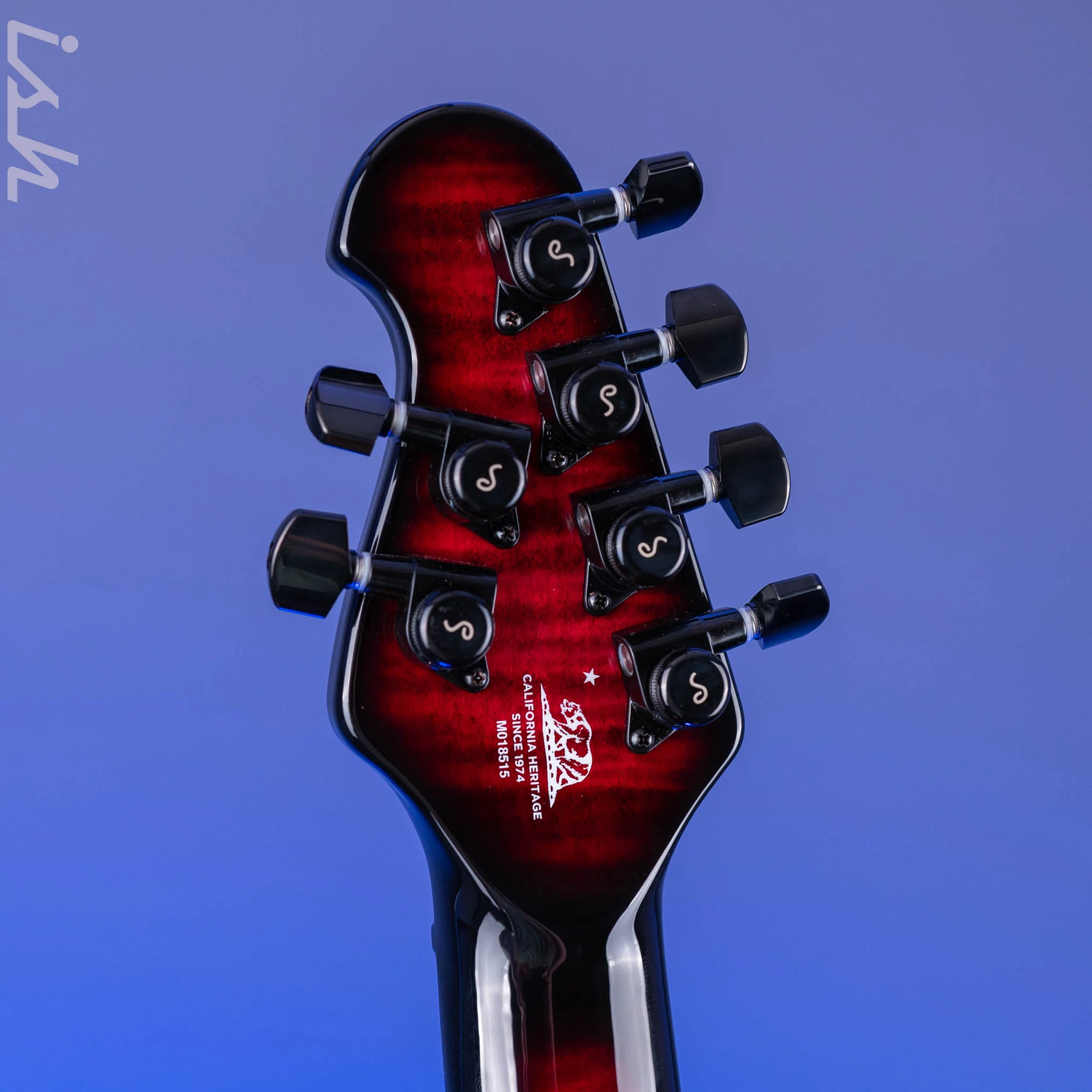 Ernie Ball Music Man BFR John Petrucci Majesty 6 Electric Guitar Red Nebula - Image 10