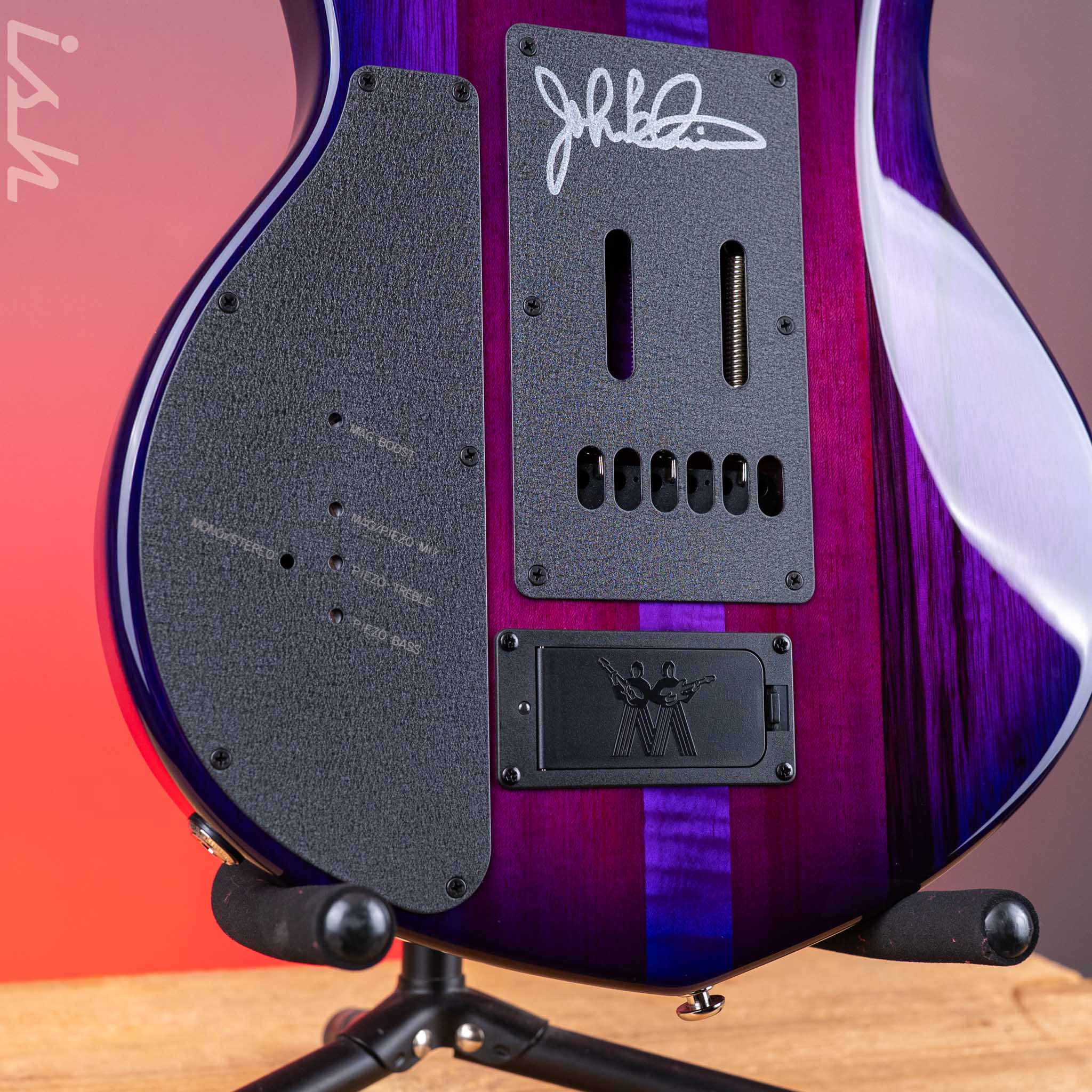 Ernie Ball Music Man BFR Majesty 6-String Electric Guitar Wolf's Bane - Image 11