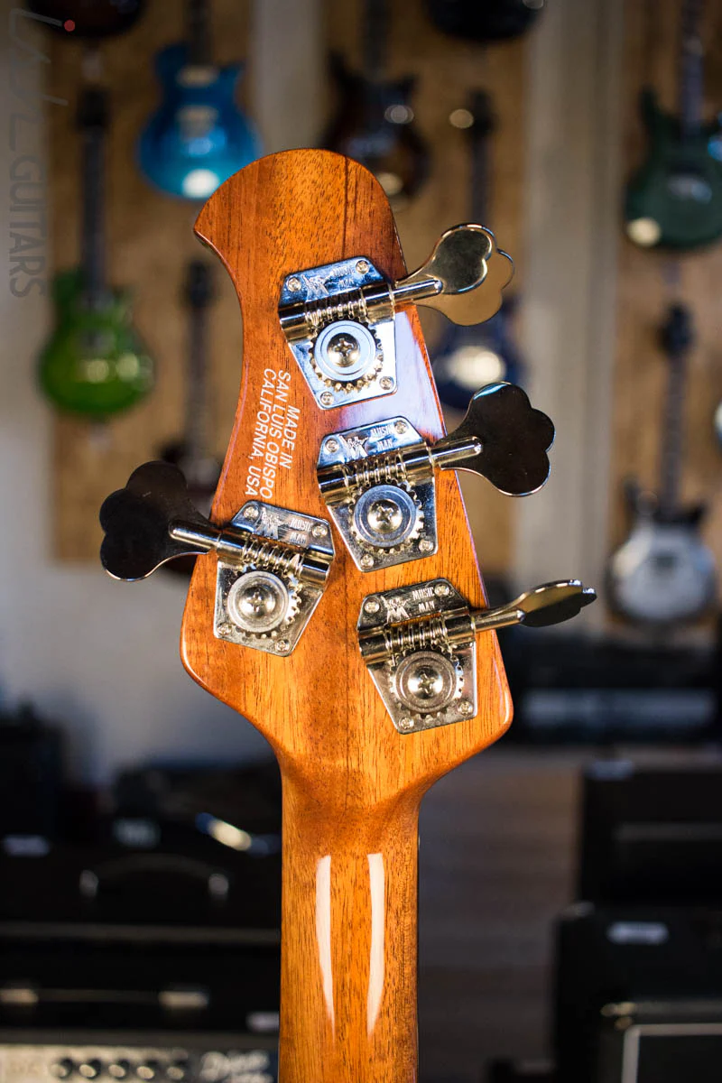 2008 Ernie Ball Music Man Stingray HH Ball Family Reserve BFR Redwood 1 of 50 - Image 9