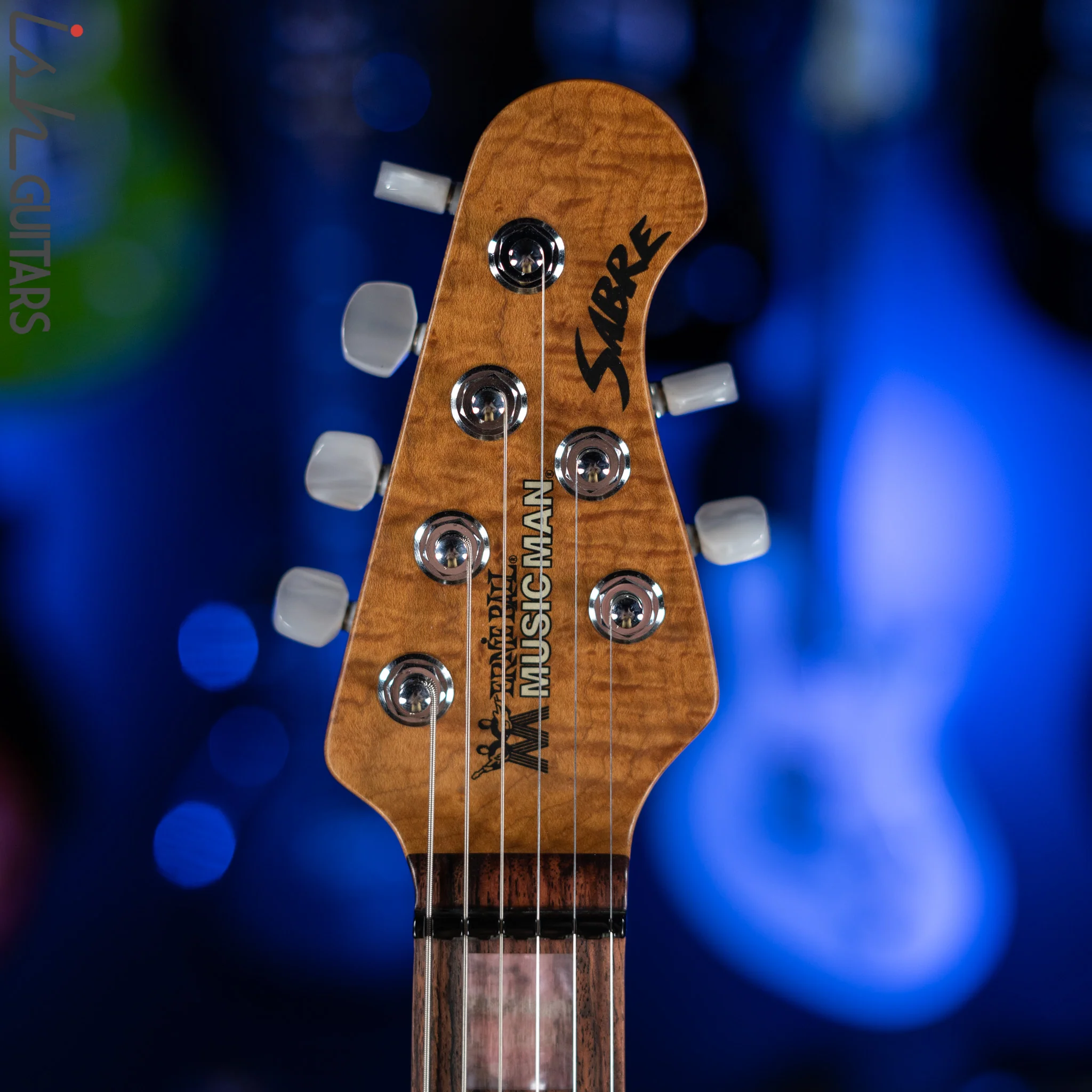 Ernie Ball Music Man BFR Sabre HH Trem - Half Baked #38 of 55 - Image 7