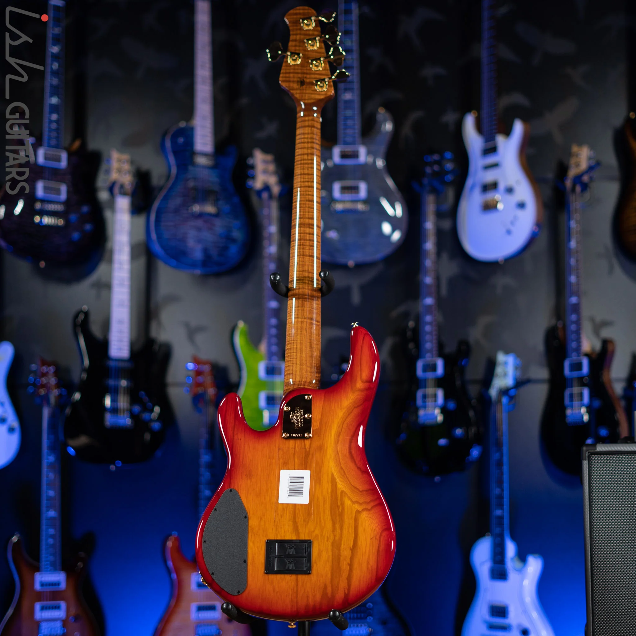 Ernie Ball Music Man BFR StingRay 5 Special Fretless Fuego - Image 6