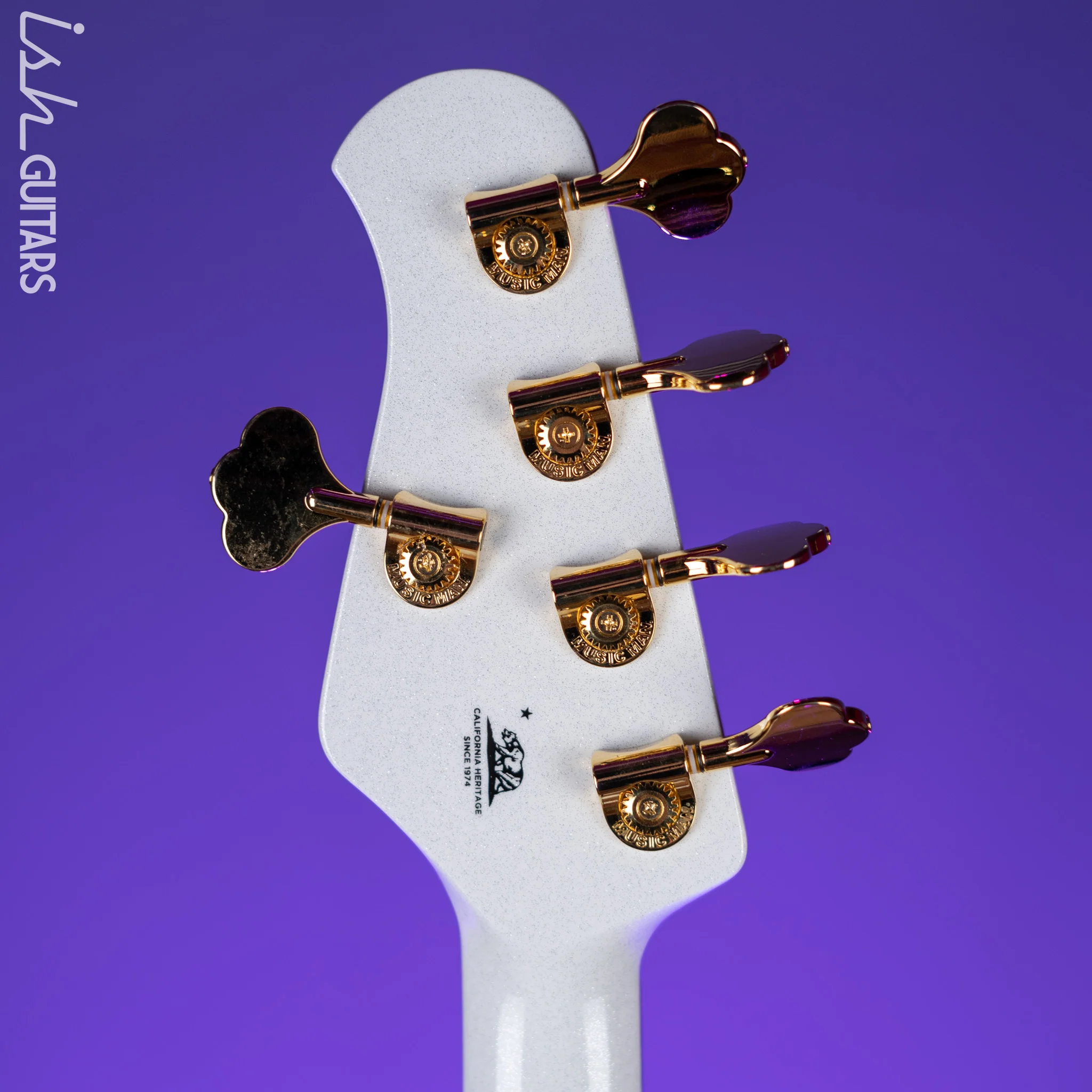 Ernie Ball Music Man BFR StingRay Special 5 HH 5-String Bass Crescendo White - Image 11