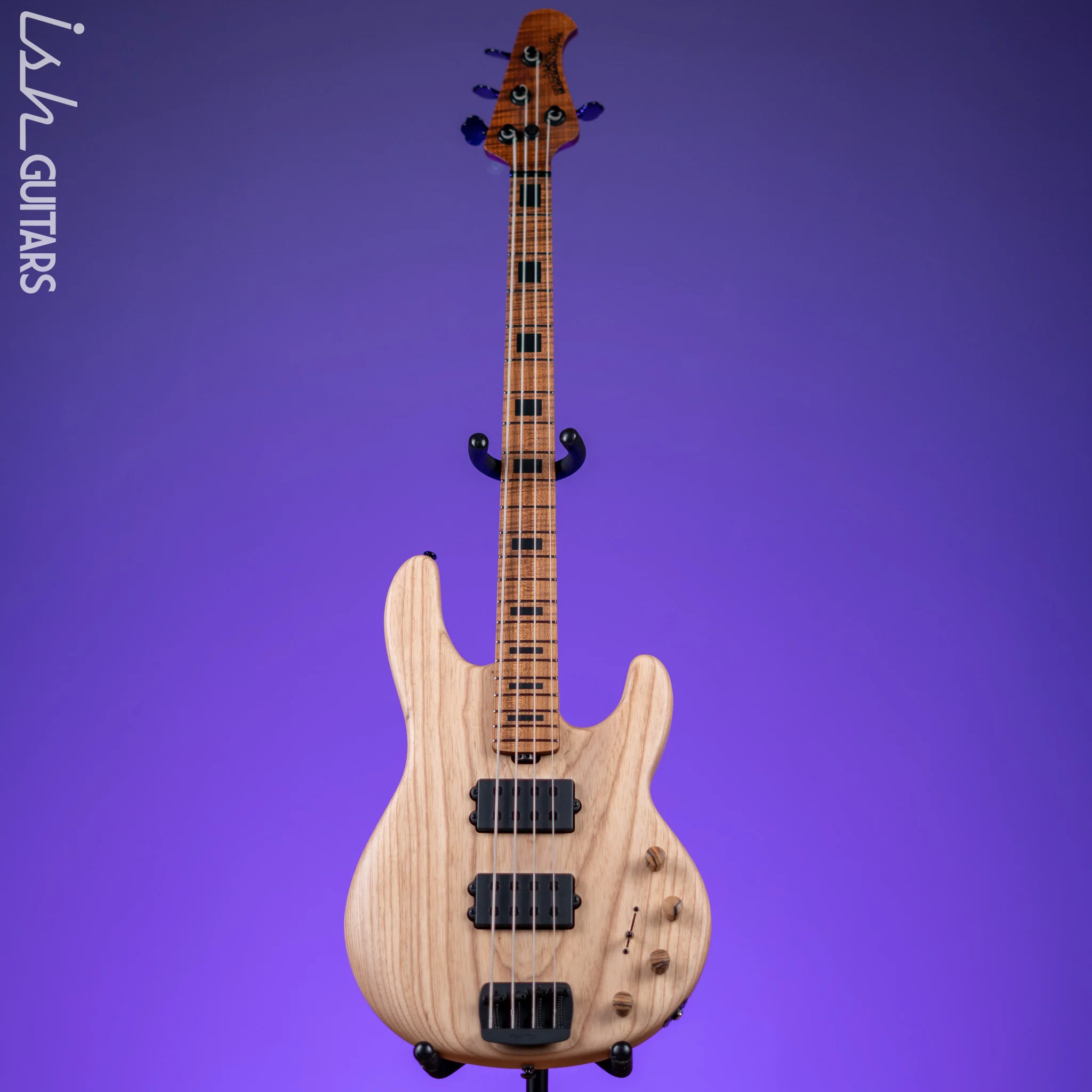 Ernie Ball Music Man BFR StingRay Special HH ‘Slugger’ Bass Roasted Maple Neck Natural - Image 2