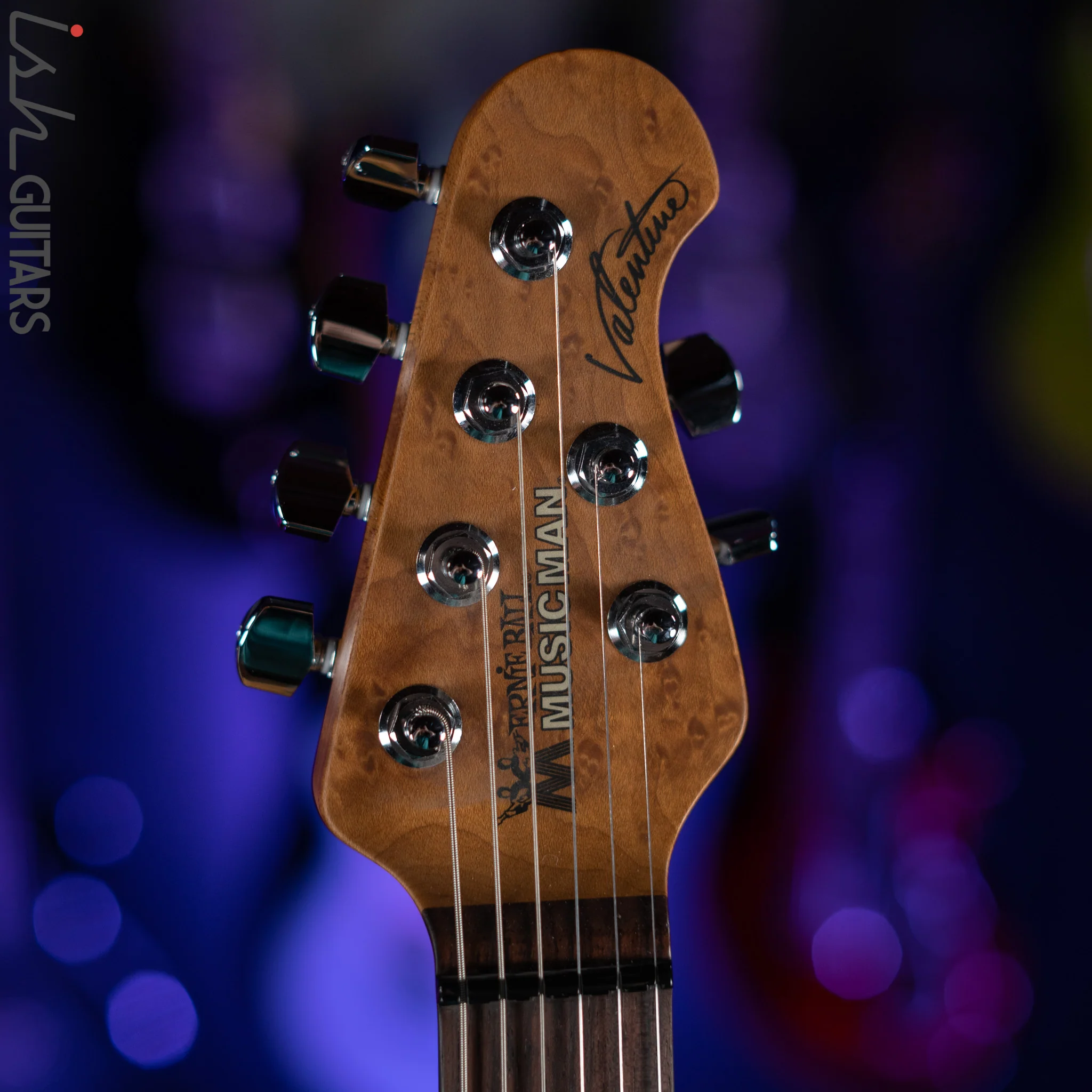 Ernie Ball Music Man BFR Valentine with Bigsby Carmelo Demo - Image 8