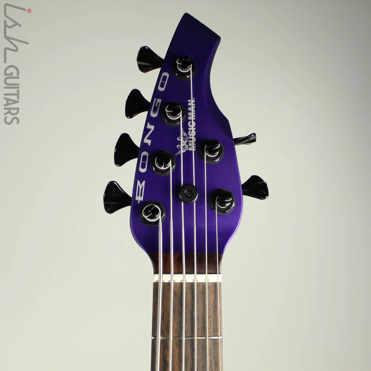 Ernie Ball Music Man Bongo 6 HH Firemist Purple - Image 5