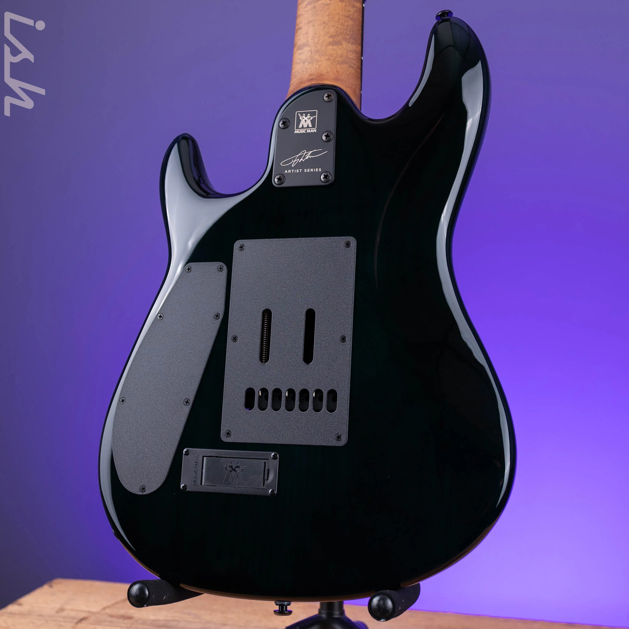 Ernie Ball Music Man Jason Richardson Cutlass HT 7-String Guitar Kokiri Forest Burl Top - Image 7