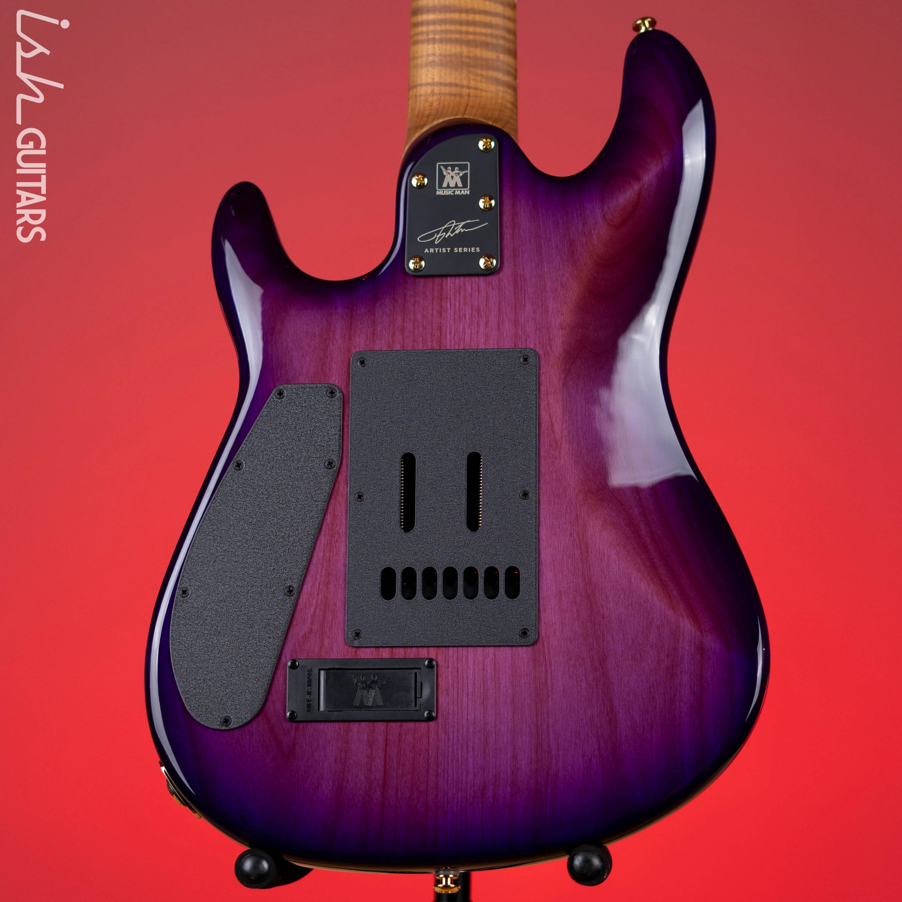 Ernie Ball Music Man Jason Richardson Cutlass Signature HH 7-String Electric Guitar Majora Purple - Image 9