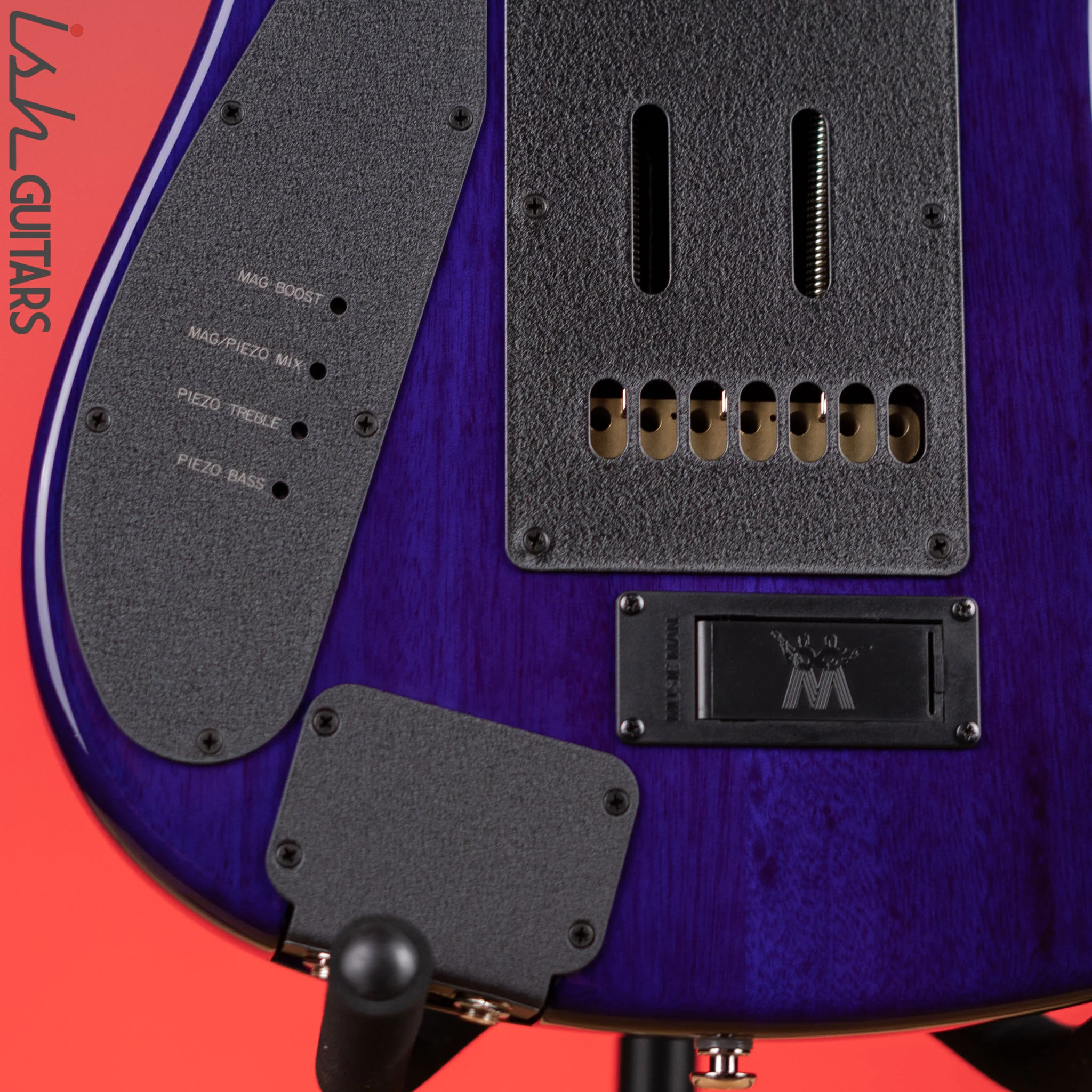 Ernie Ball Music Man John Petrucci JP15 7-String Purple Nebula - Image 11