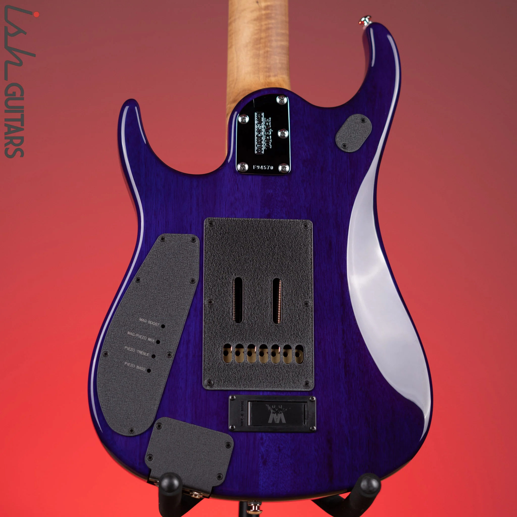 Ernie Ball Music Man John Petrucci JP15 7-String Purple Nebula - Image 9
