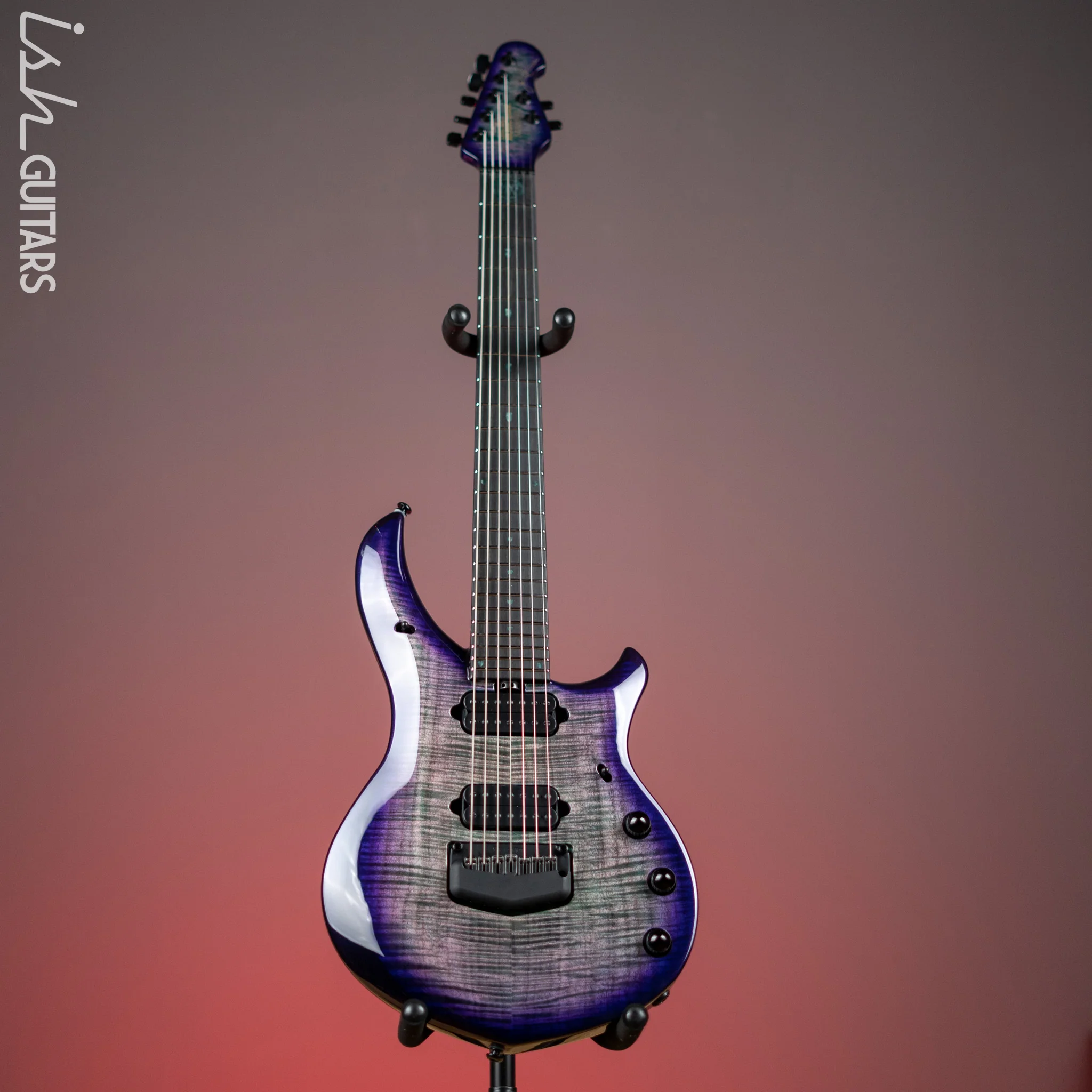 Ernie Ball Music Man John Petrucci Limited Edition Majesty 7 Crystal Amethyst - Image 3