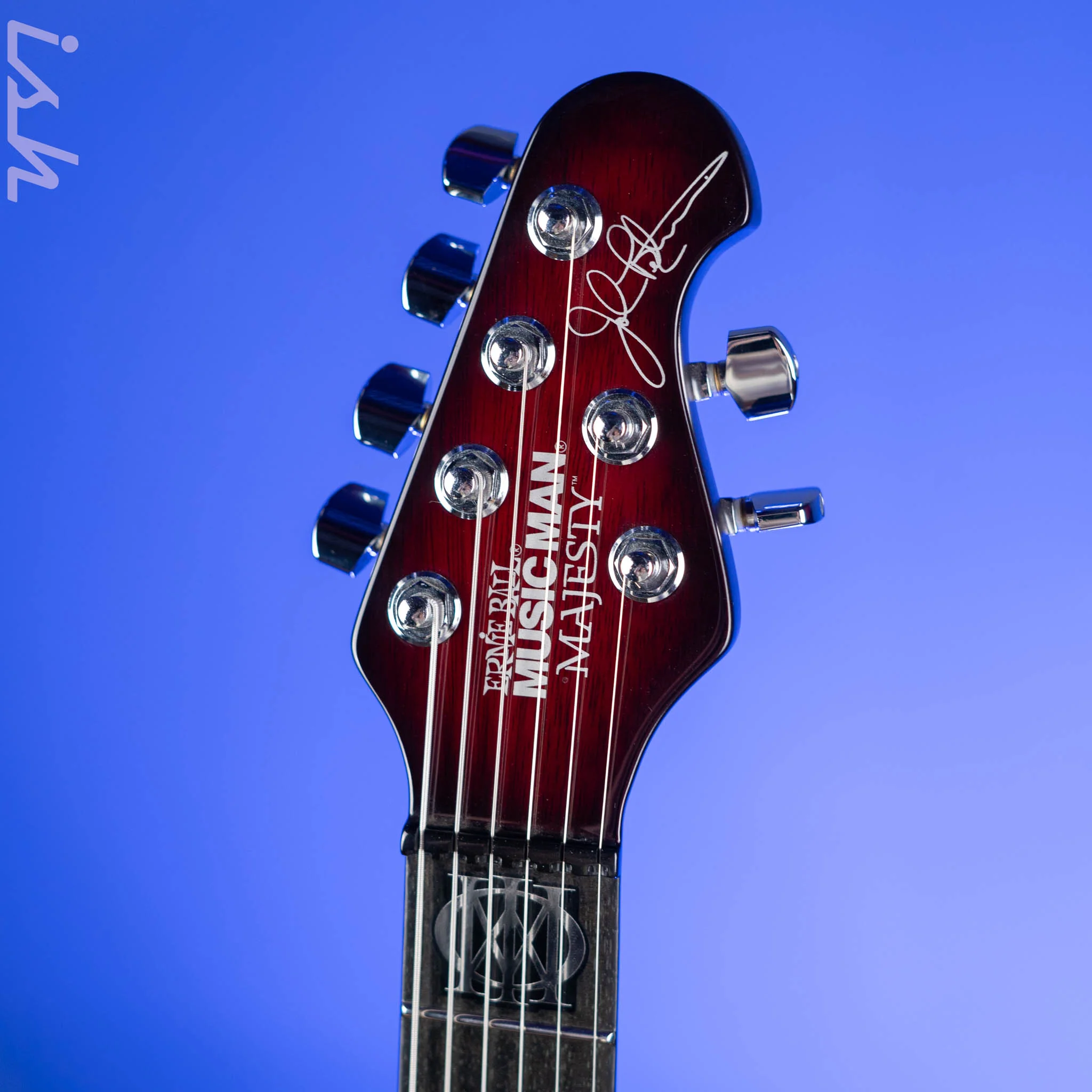 2017 Ernie Ball Music Man John Petrucci Majesty Monarchy 6 Royal Red - Image 7