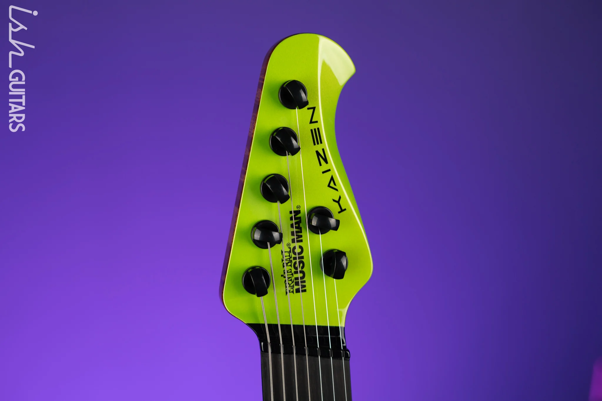 Ernie Ball Music Man Kaizen 7-String Electric Guitar Kryptonite - Image 5