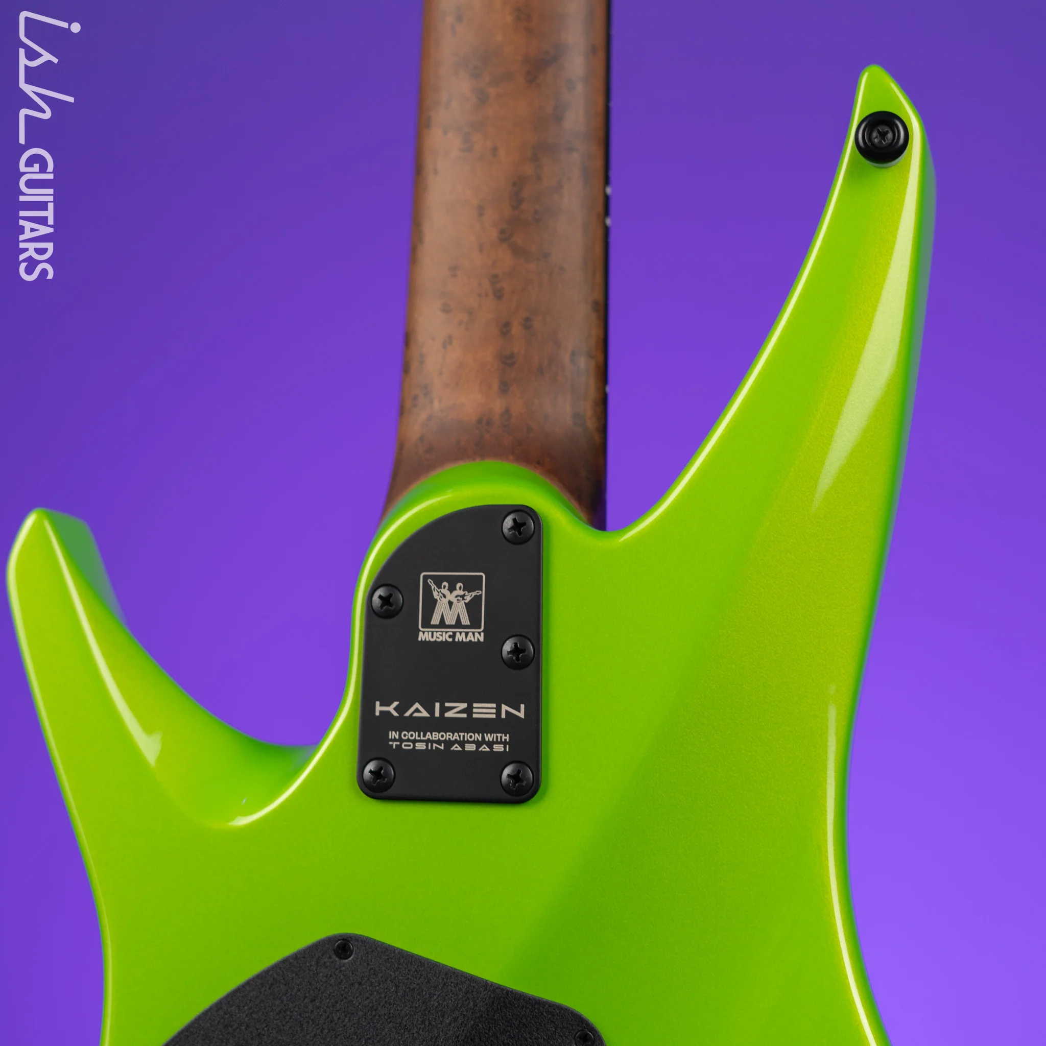 Ernie Ball Music Man Kaizen 7-String Electric Guitar Kryptonite - Image 9