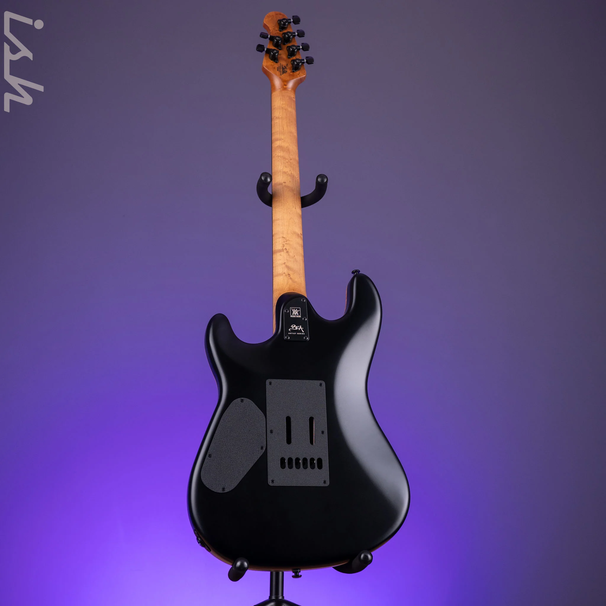 Ernie Ball Music Man Rabea Massaad Sabre HH Vileblood Burst - Image 7