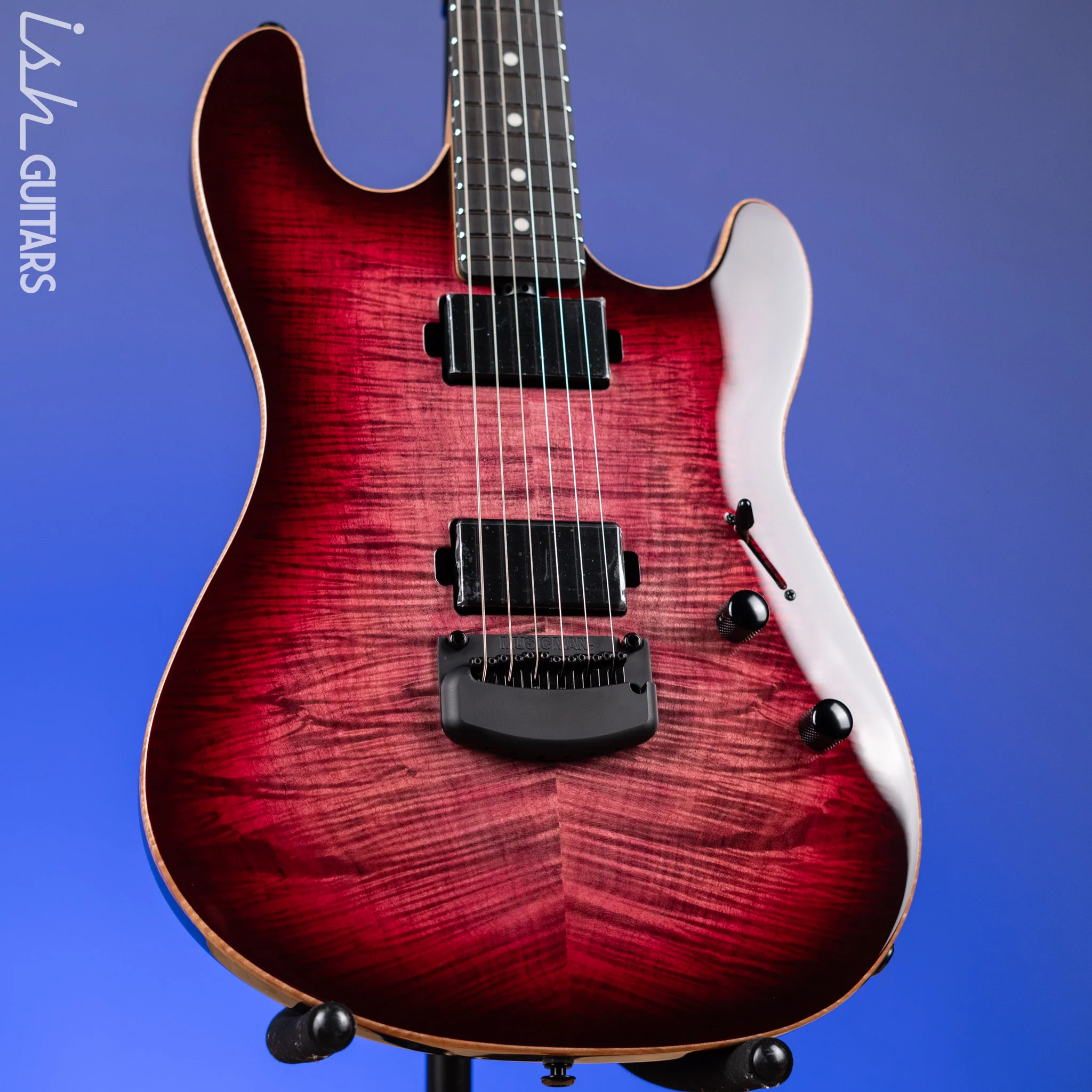 Ernie Ball Music Man Sabre HT Raspberry Burst Demo