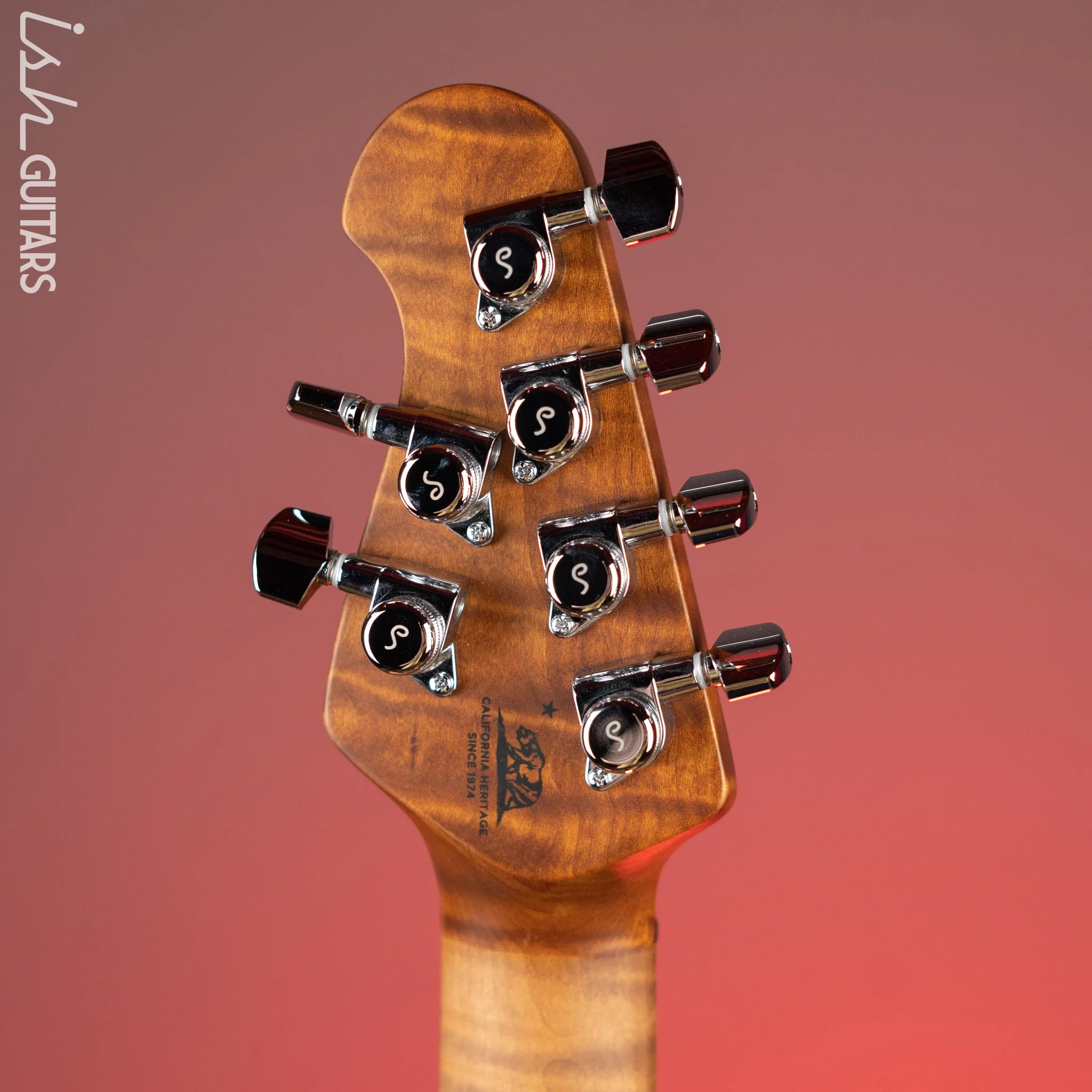 Ernie Ball Music Man Sabre HT Yucatan Blue - Image 10