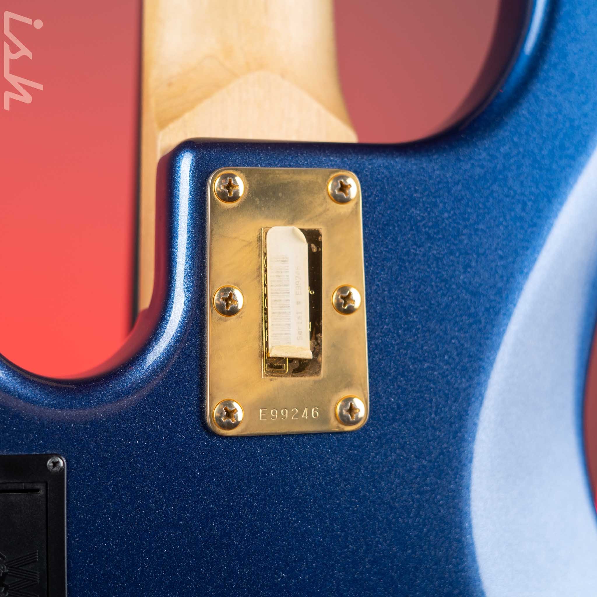 2017 Ernie Ball Music Man StingRay 5 Pace Car Blue Metallic - Image 13