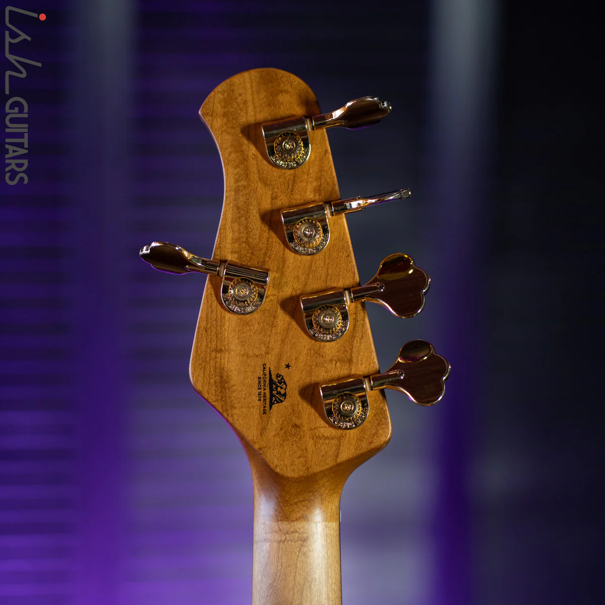 Ernie Ball Music Man Stingray 5 Special H Amethyst Sparkle Demo - Image 11