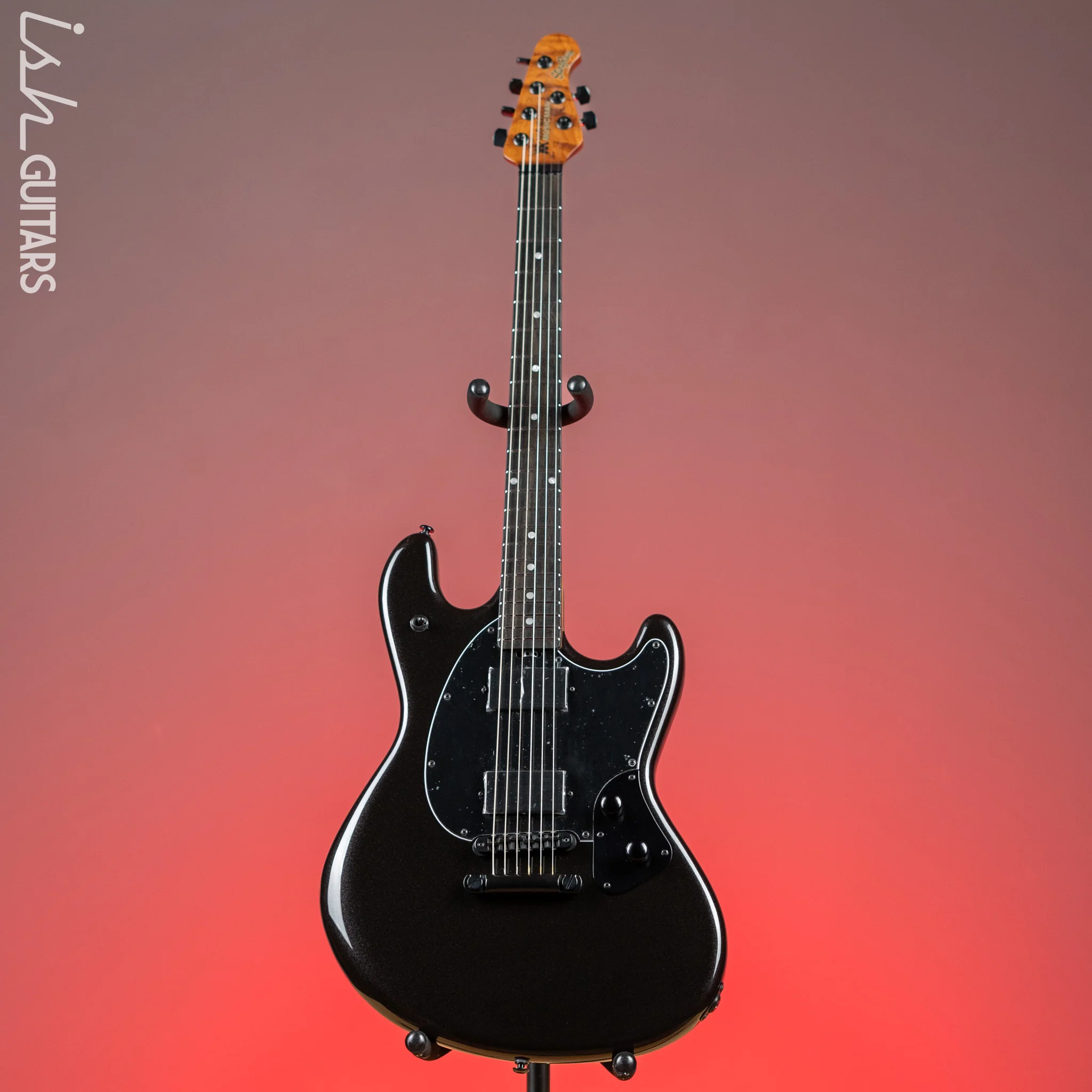 Ernie Ball Music Man StingRay HT Electric Guitar Midnight Rider Demo - Image 2