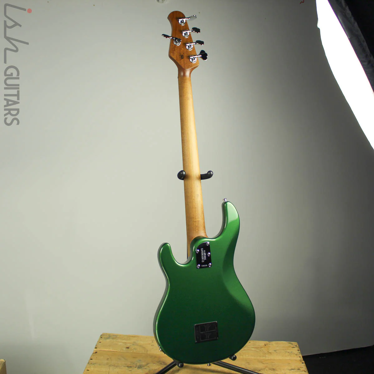 Ernie Ball Music Man StingRay Special 5HH Charging Green - Image 8