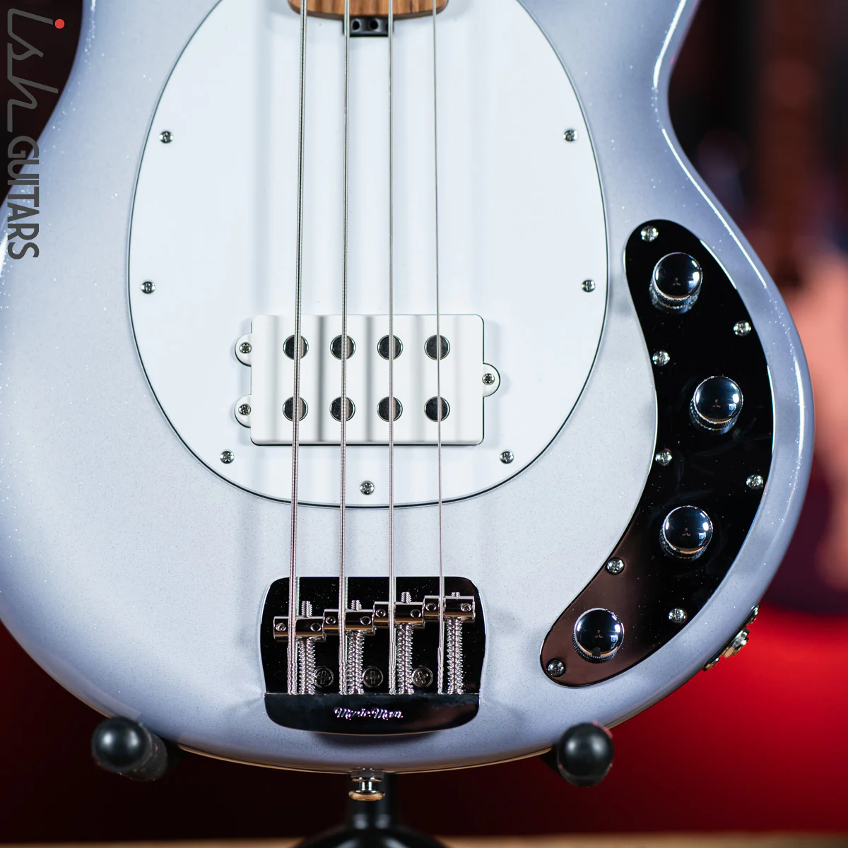 Ernie Ball Music Man StingRay Special Bass Snowy Night - Image 4