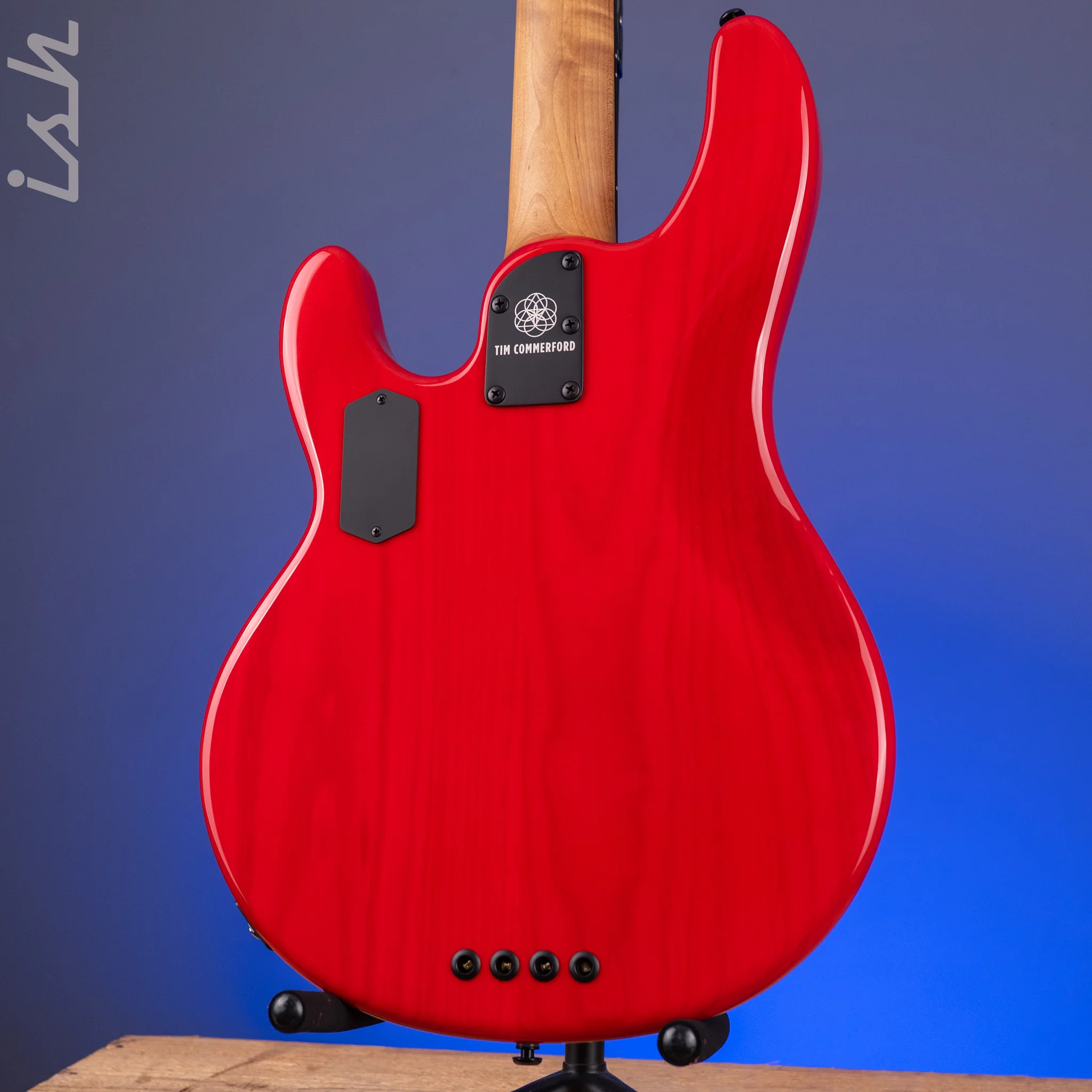 Ernie Ball Music Man Tim Commerford Artist Series StingRay Bass Caliper Red - Image 8