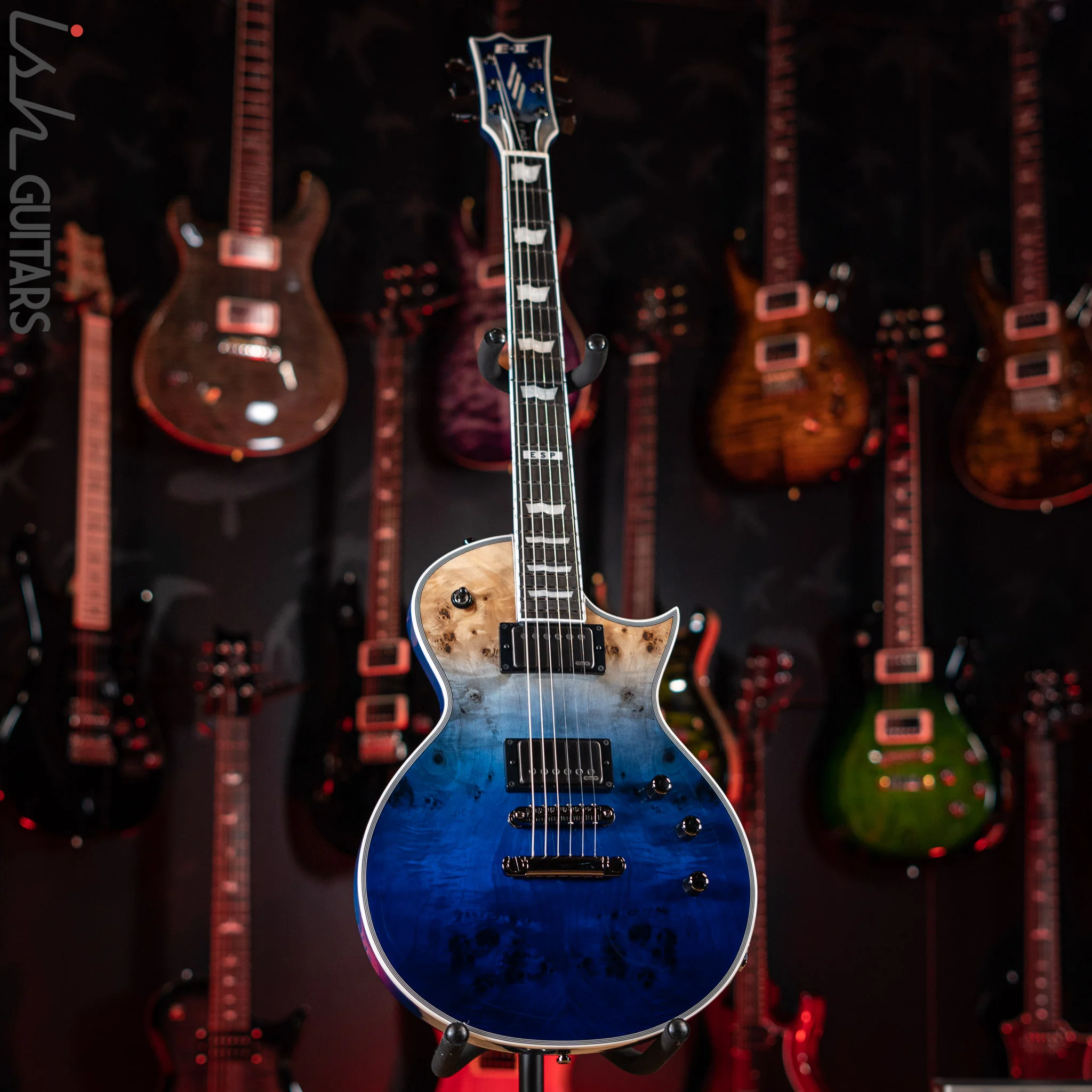ESP E-II Eclipse BM Blue Natural Fade - Image 2